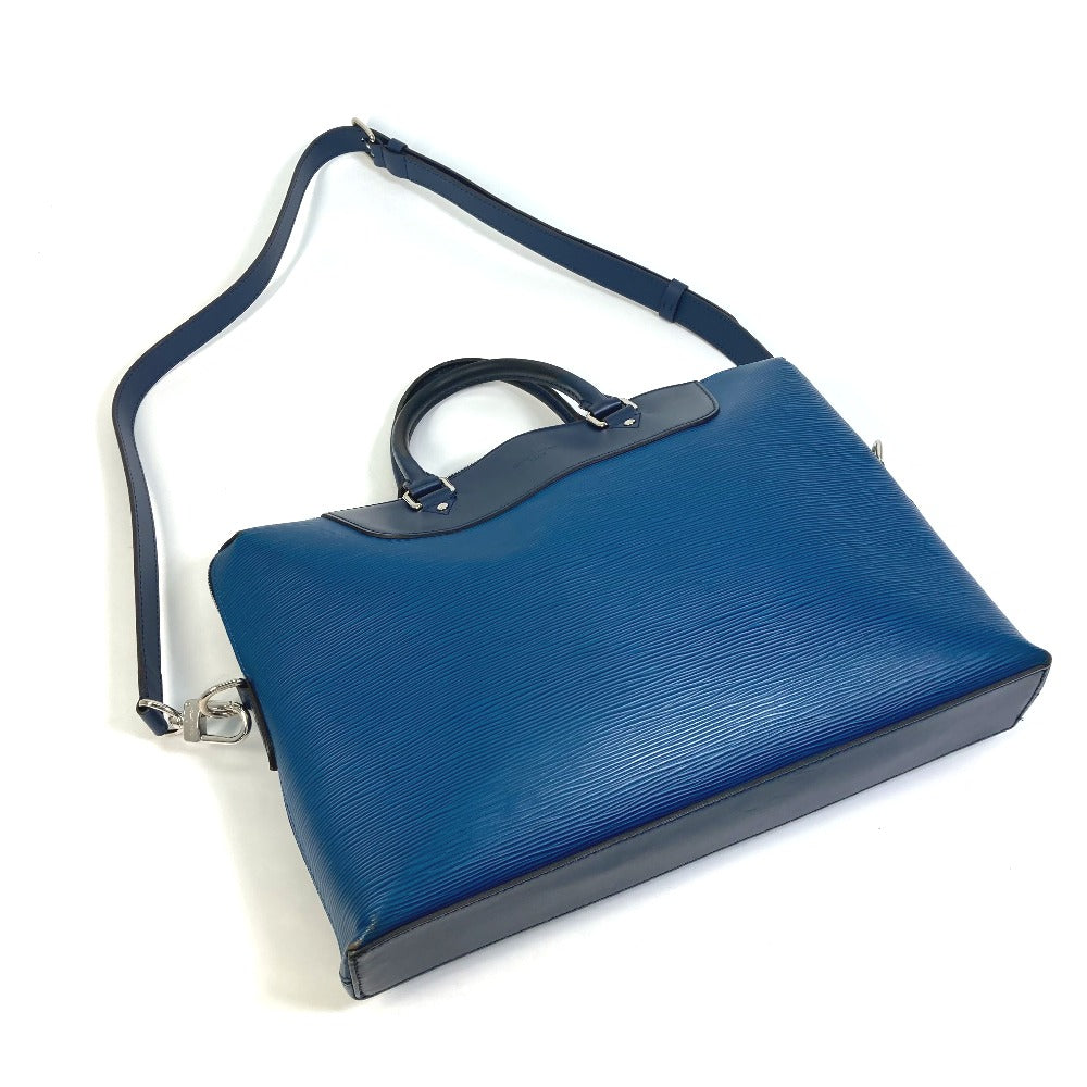 LOUIS VUITTON Business bag M51700 Epi Leather blue Porto documan Jules PDJ Handbag mens  d