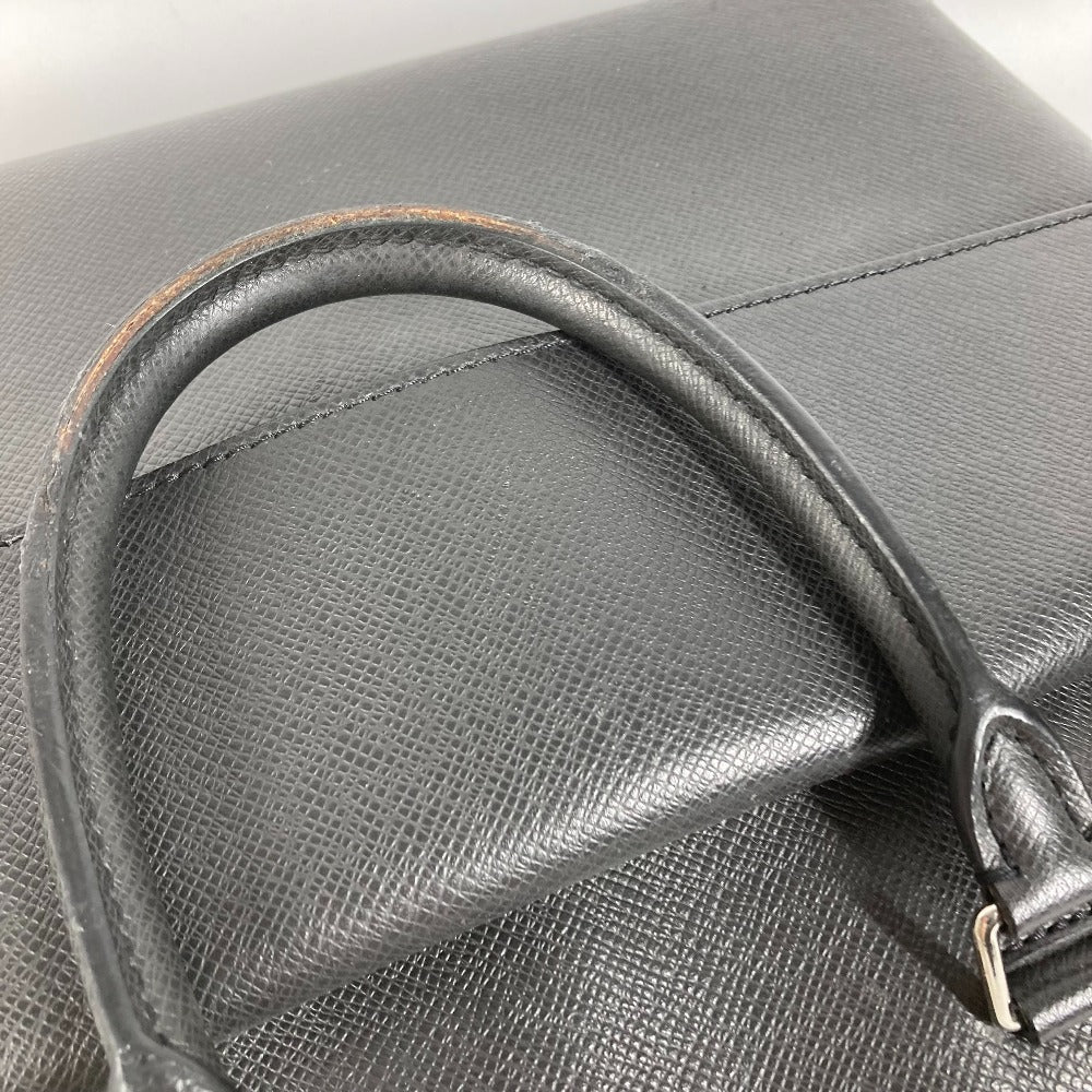 LOUIS VUITTON Business bag M30440 Taiga Leather black Taiga Alex