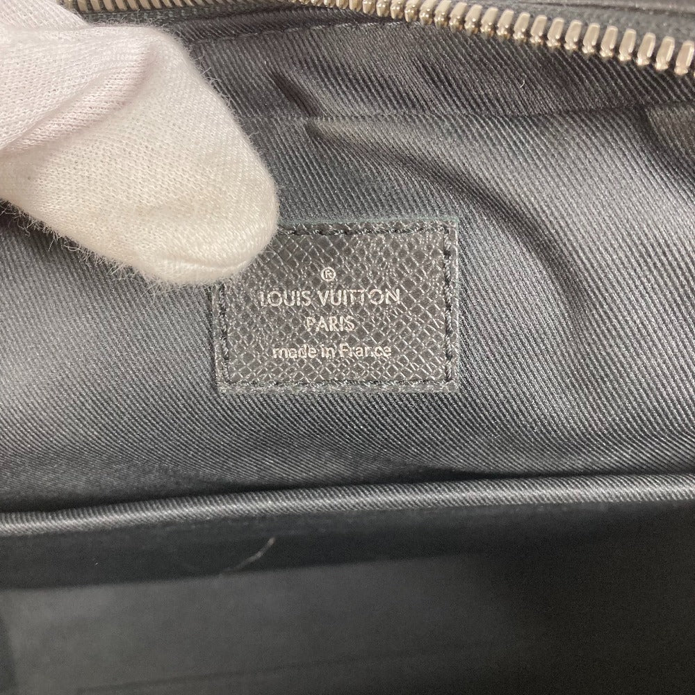 LOUIS VUITTON Business bag M30440 Taiga Leather black Taiga Alex