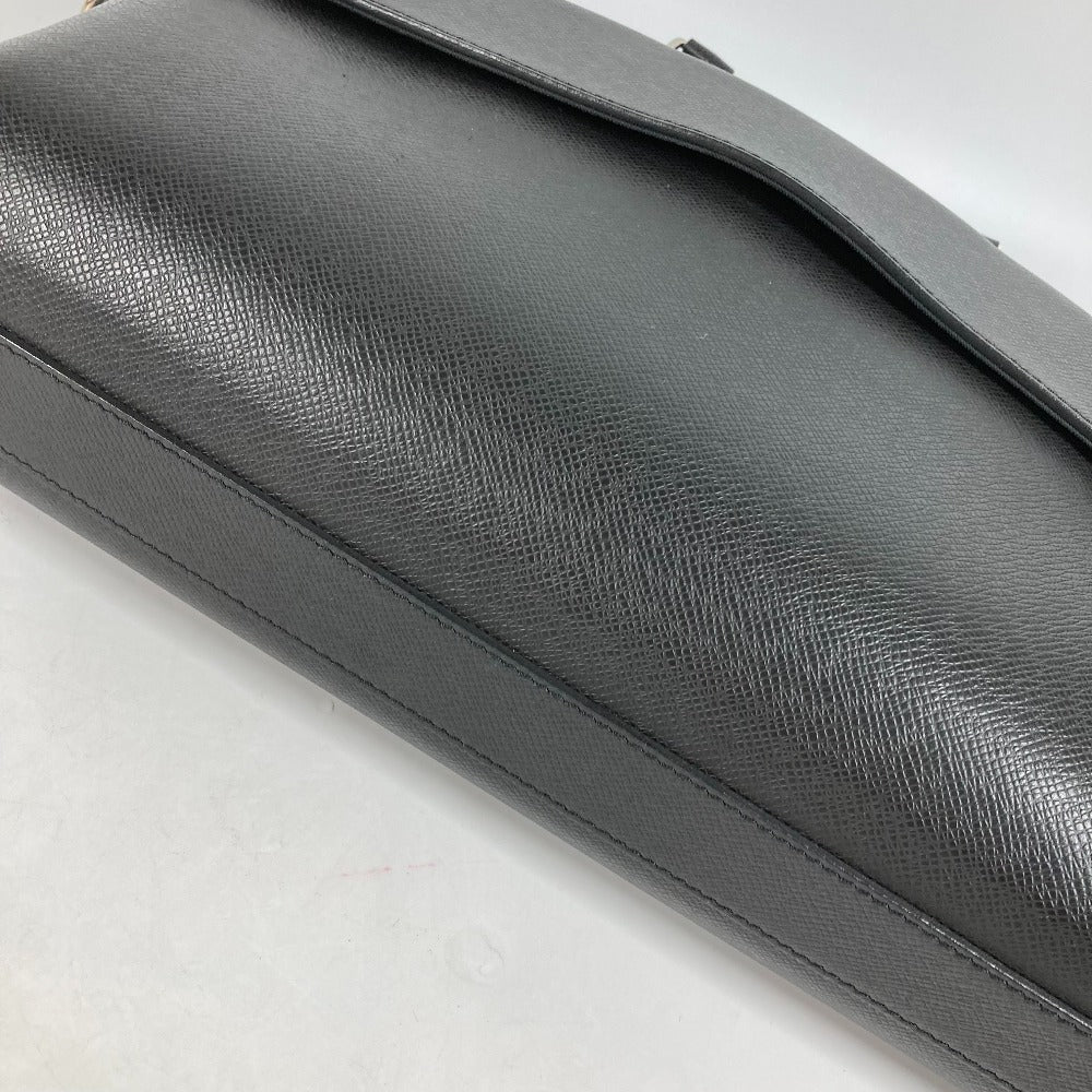 LOUIS VUITTON Business bag M30440 Taiga Leather black Taiga Alex