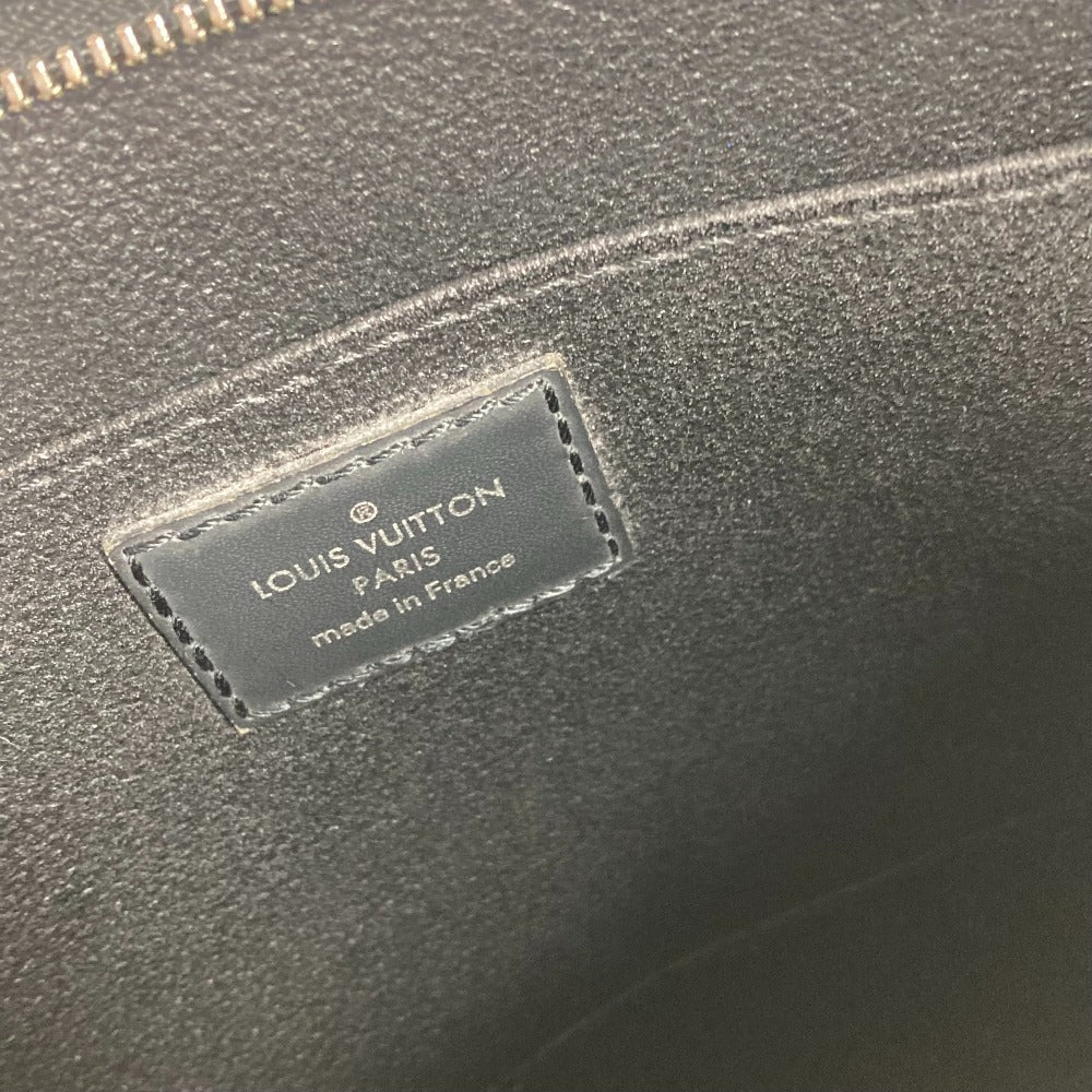 LOUIS VUITTON business bag M54654 Epi Leather blue Epi denim posh toilette