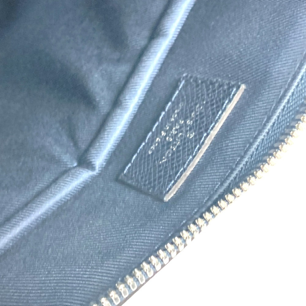 LOUIS VUITTON Business bag M33417? Taiga Leather Navy Taiga Anton