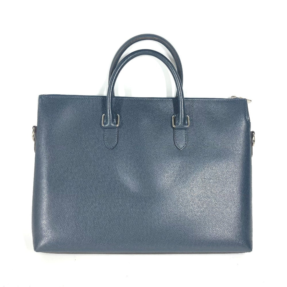 LOUIS VUITTON Business bag M33417? Taiga Leather Navy Taiga Anton