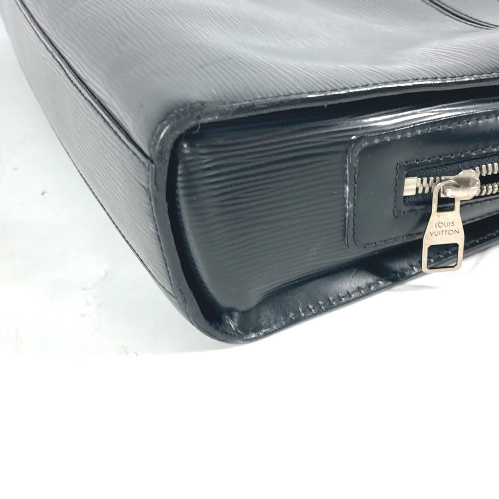 LOUIS VUITTON Business bag M54022 Epi Leather black Epi Bassano GM
