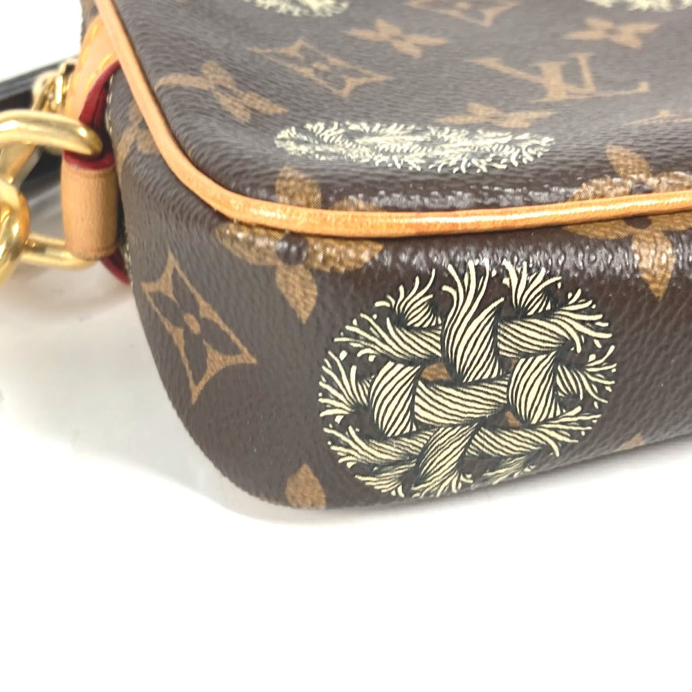 LOUIS VUITTON business bag M61323 Monogram canvas Brown Monogram Christopher Nemeth Pochette Volga