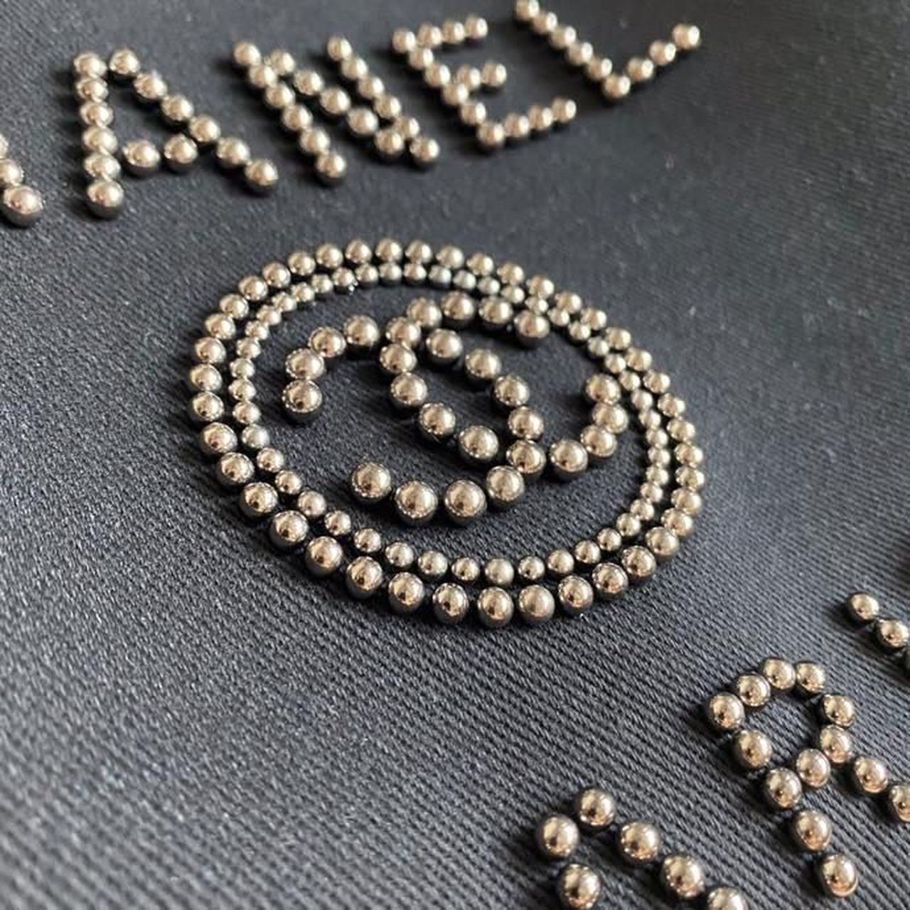 CHL Large Deauville Pearl Tote Bag Black For Women Handbags, Shoulder Bags 15in/38cm A66941