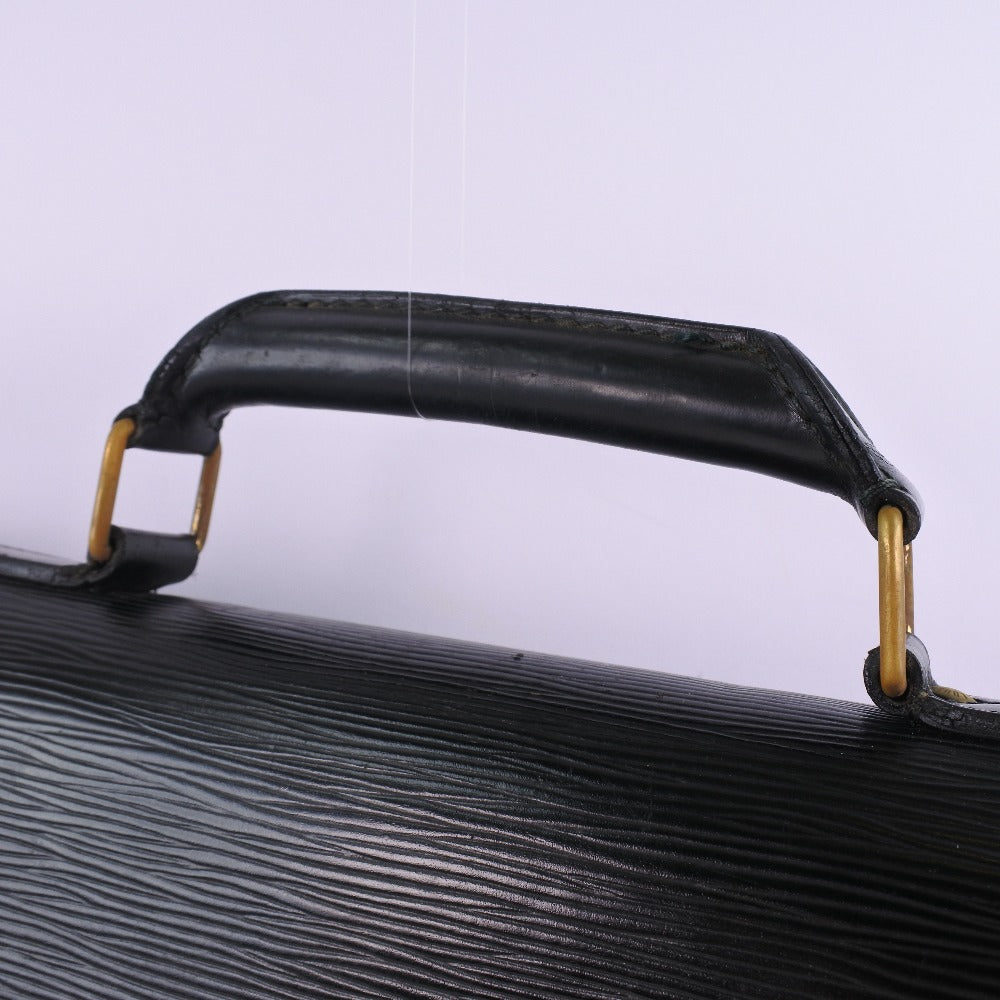 LOUIS VUITTON Business bag M54412 Epi Leather black Cerviet ambassador mens  d