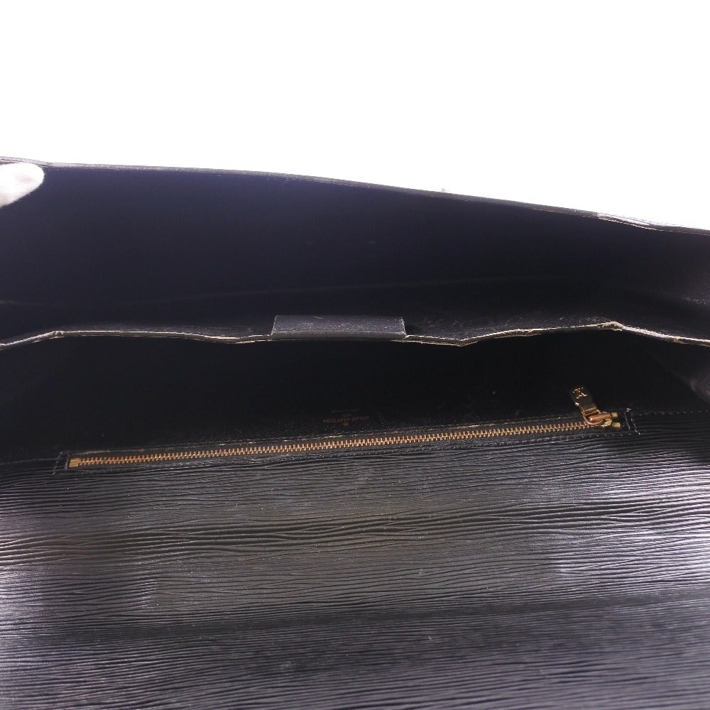 LOUIS VUITTON Business bag M54412 Epi Leather black Cerviet ambassador mens  d