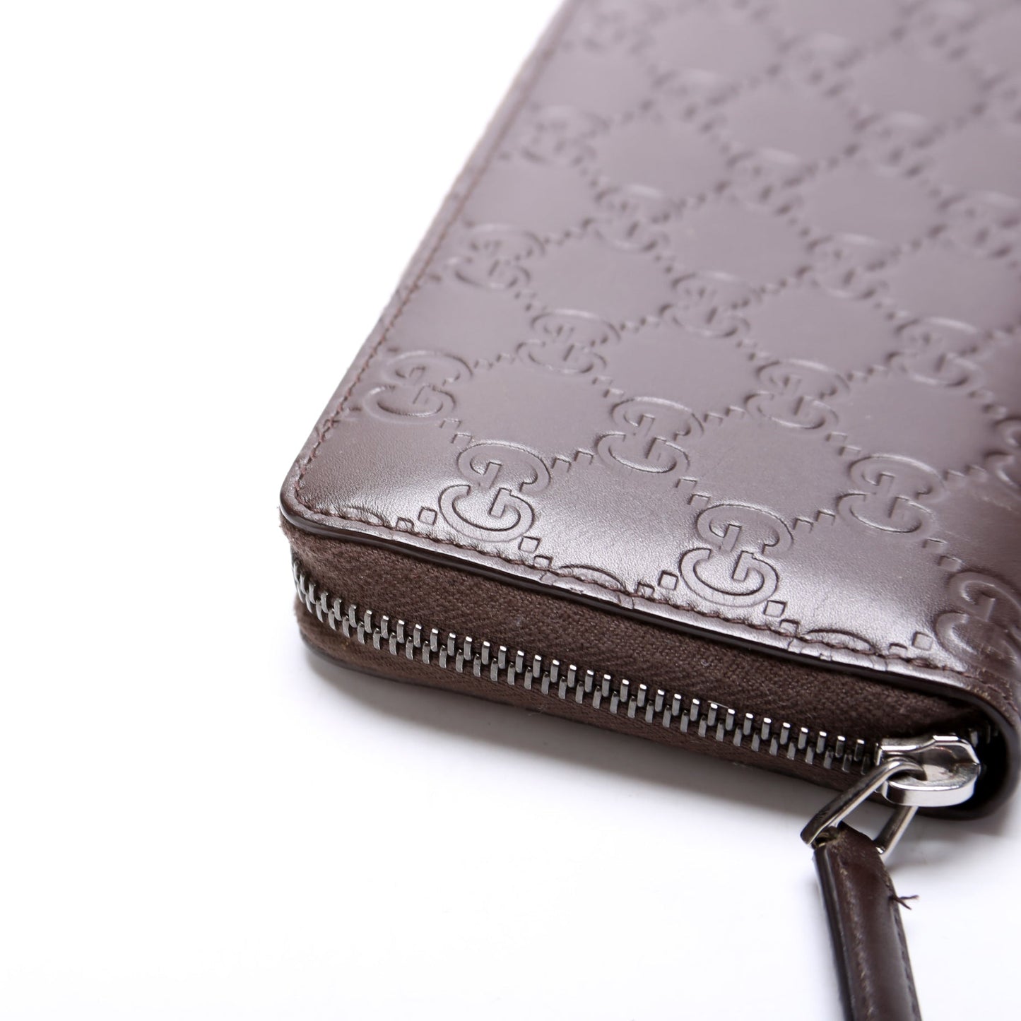Guccissima Zip Around Wallet