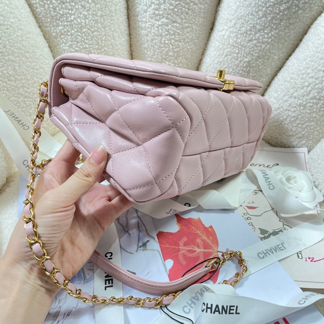 CHLLarge Top Qualityap Bag Gold Hardware PiNike For Women Handbags, Shoulder Bags 9.1in/23cm AS3367