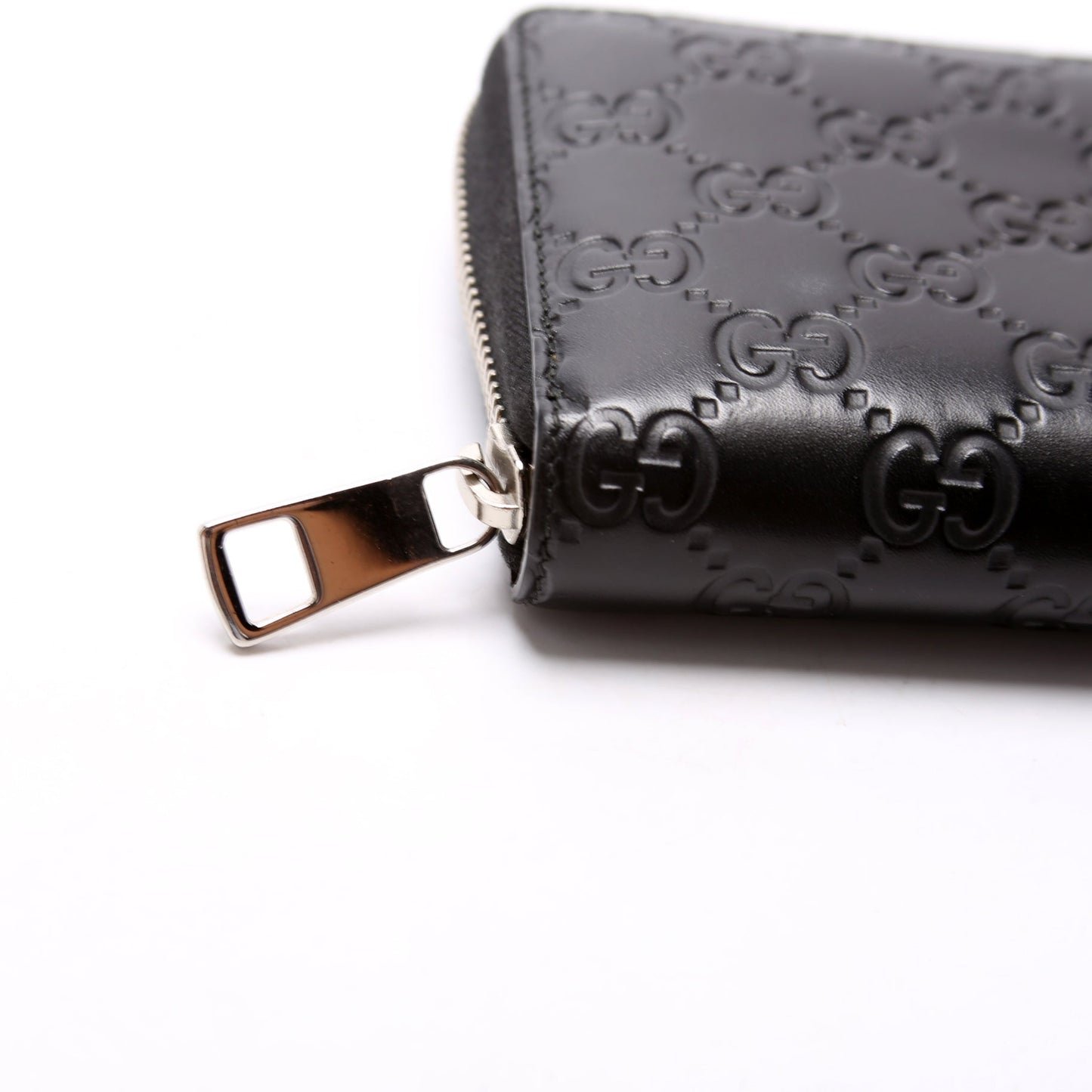 Guccissima Zip Around Wallet