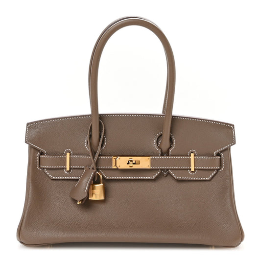 Hermes Evercolor Shoulder Birkin Light 29 Etoupe