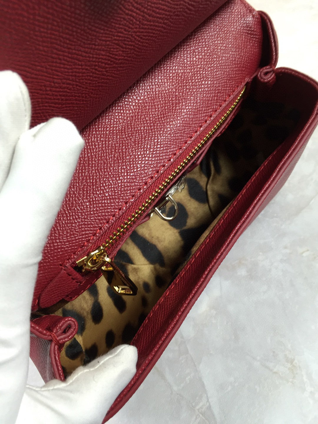 Top Quality MeTop Qualityum Sicily Handbag In Dauphine Burgundy For Women 10.2in/26cm Top Quality Top Quality4347A10018M073