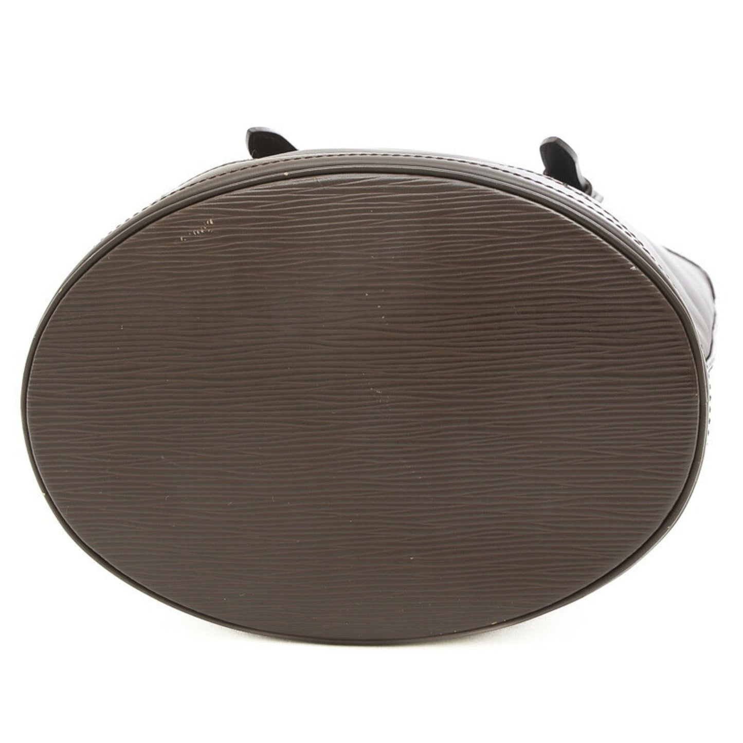 LOUIS VUITTON Epi Bucket PM Tote Bag with Pouch Mocha Brown M58990