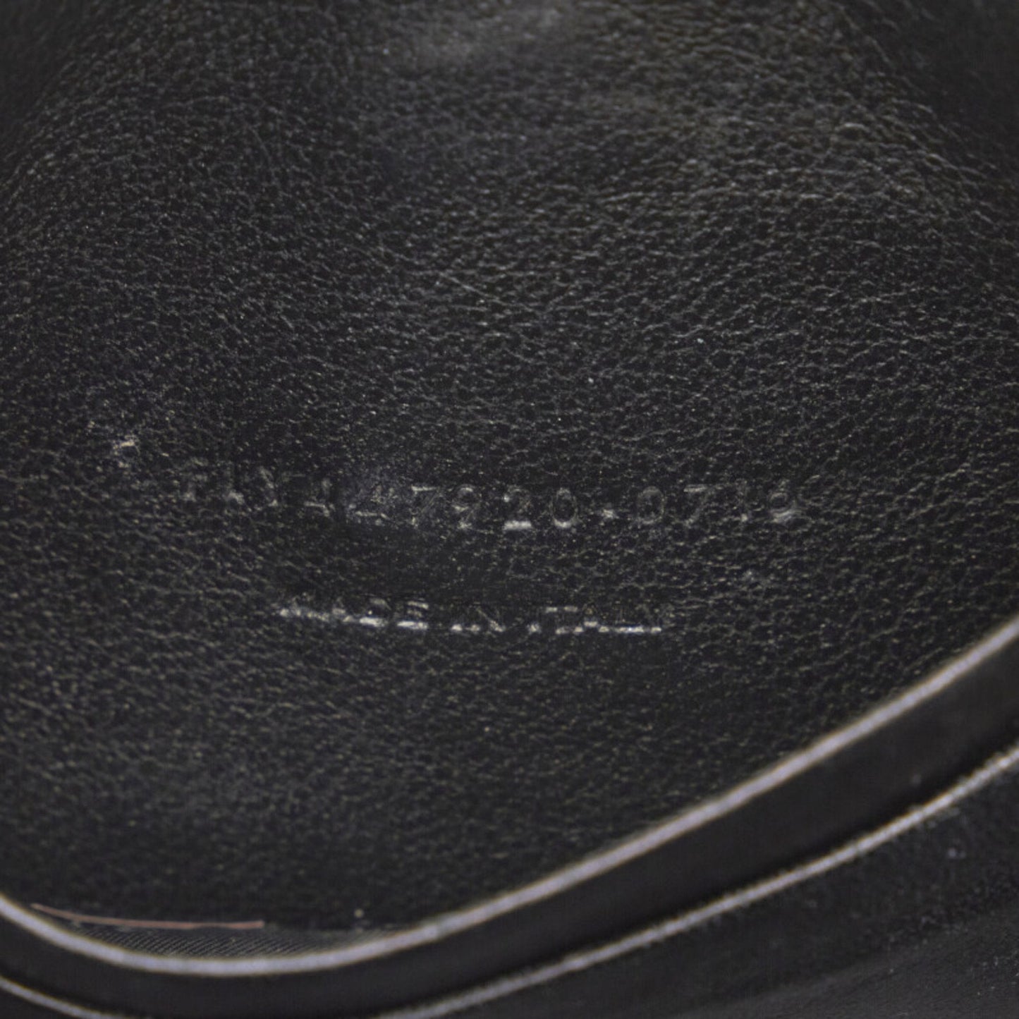 SAINT LAURENT YSL Hardware Blogger Star Tassel Shoulder Bag Black Gold Leather Women's