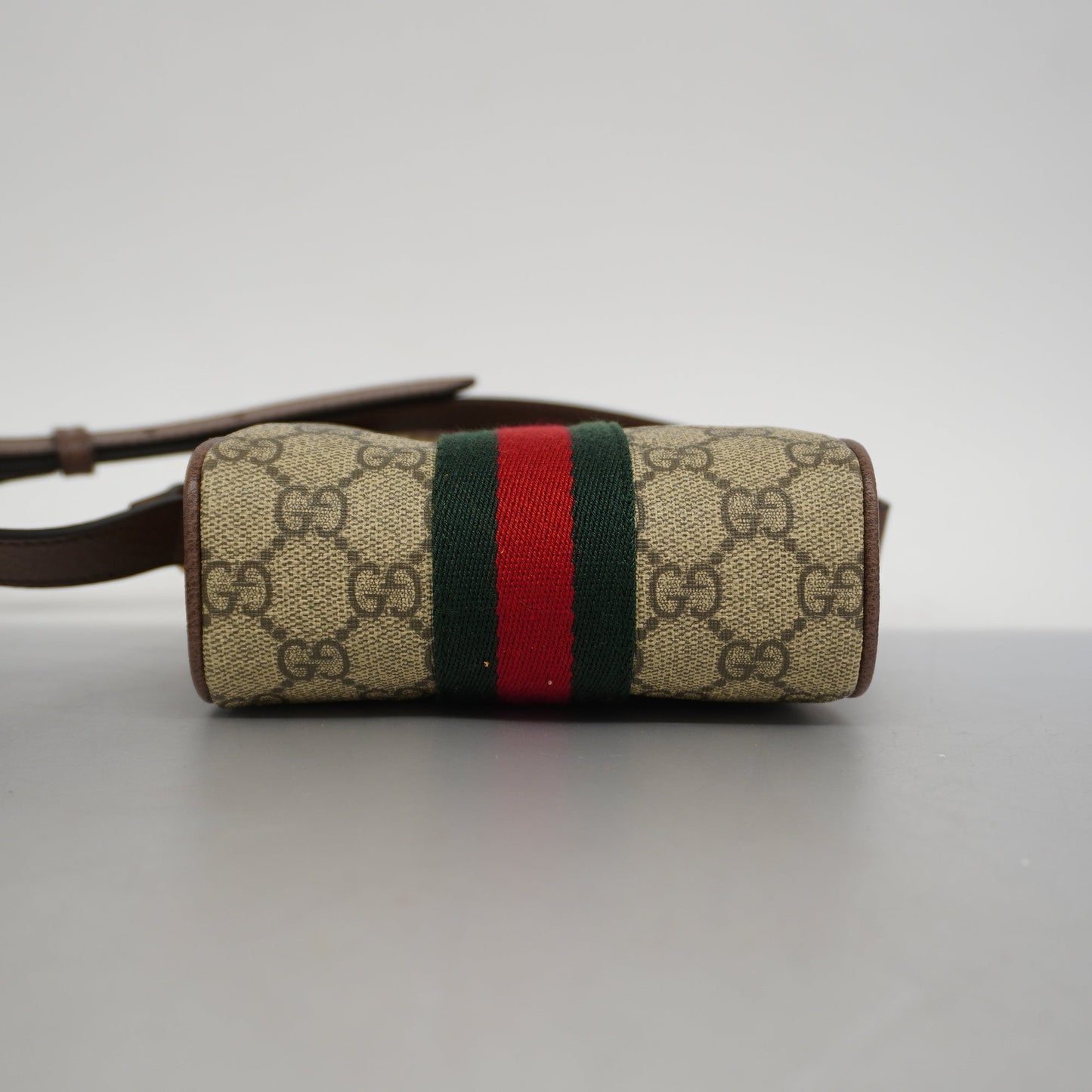 GUCCIAuth  Ophidia 598127 Women's GG Supreme,Leather Beige,Brown