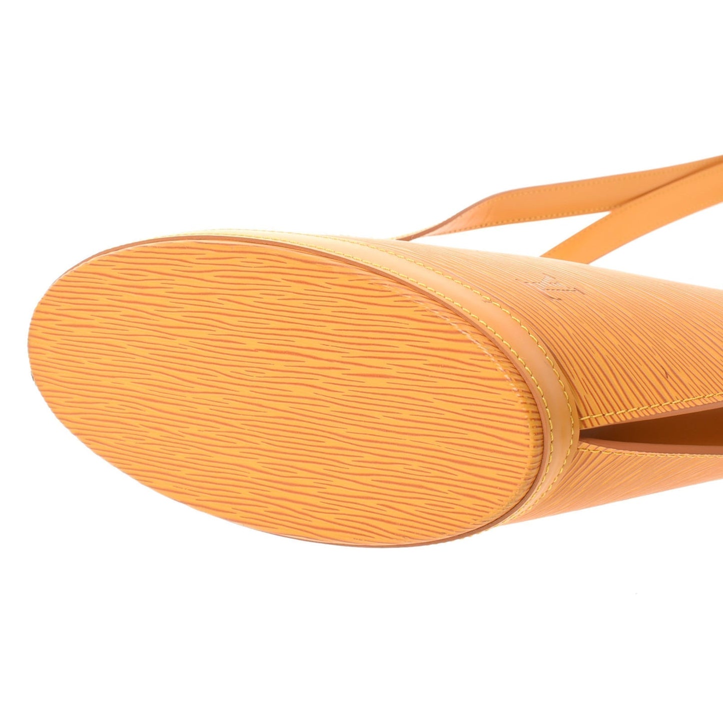 LOUIS VUITTON Epi San Jack Poignier Long Yellow M52339 Ladies Leather Shoulder Bag