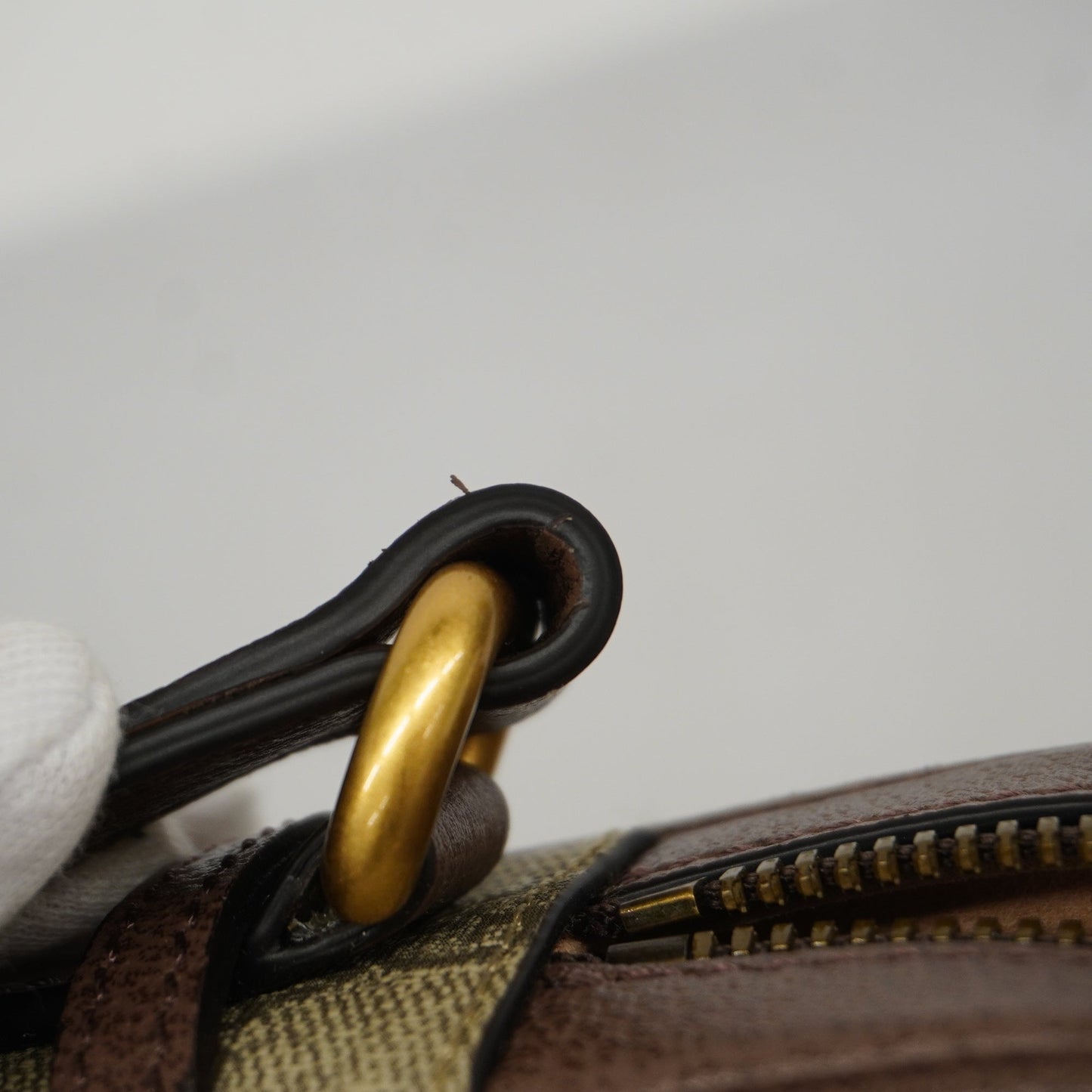 GUCCIAuth  Ophidia 598127 Women's GG Supreme,Leather Beige,Brown