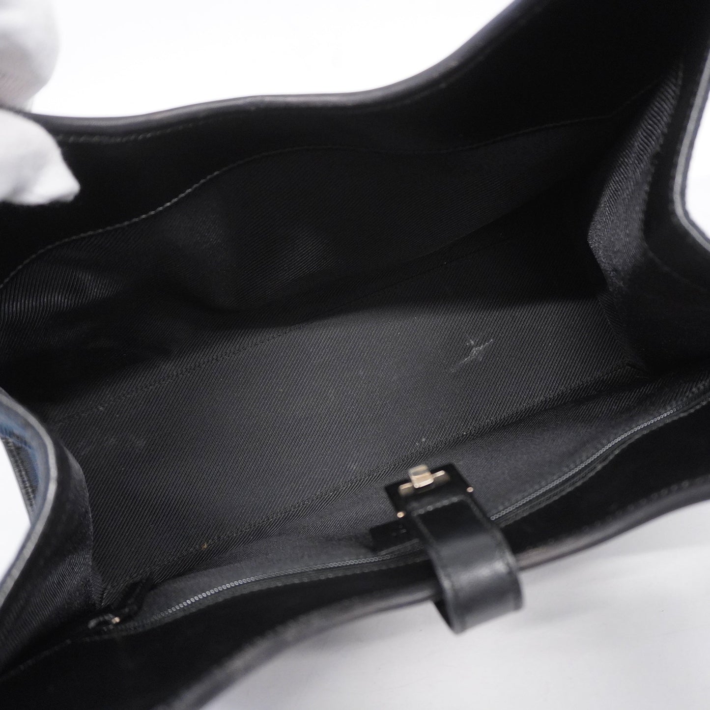 GUCCIAuth  Jackie Handbag 002 1067 Women's Leather,GG Canvas Black