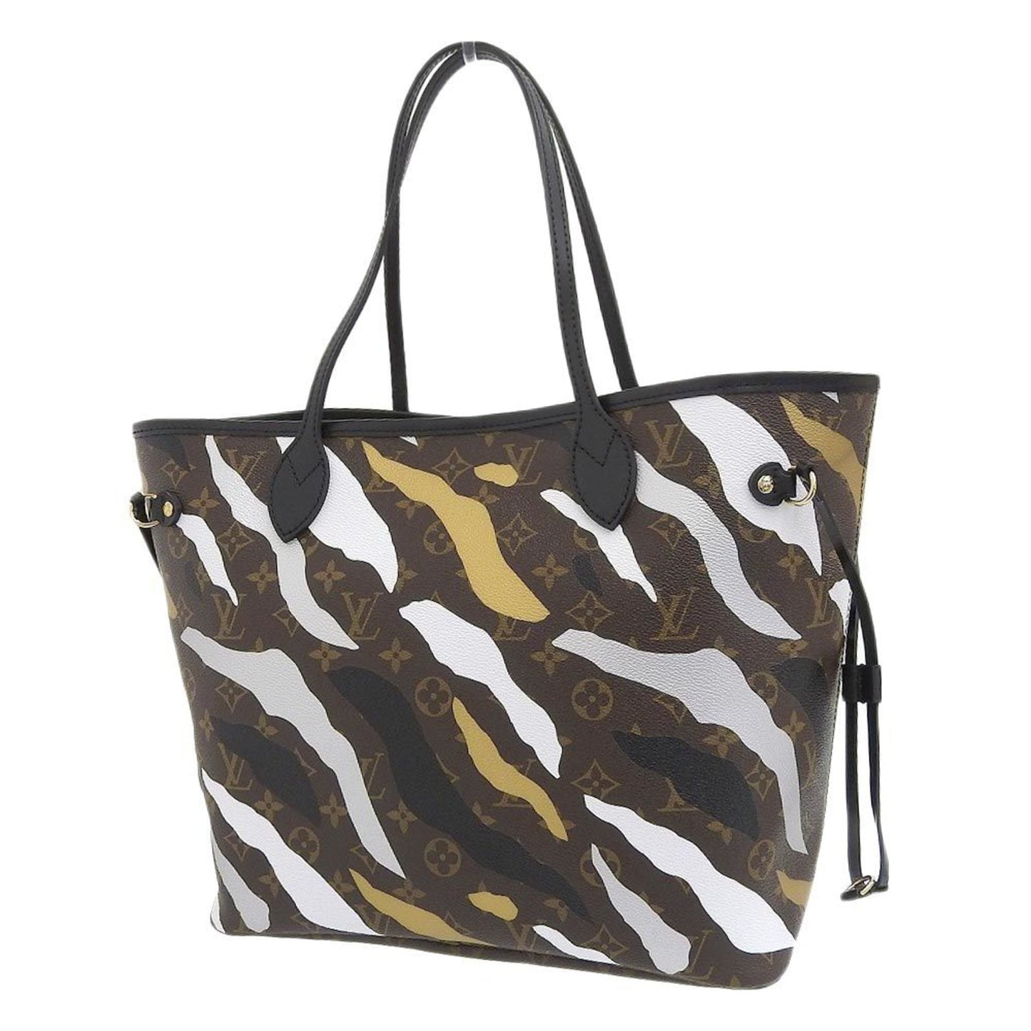 Louis Vuitton Monogram Camouflage Neverfull MM Tote Bag LOL Collaboration Limited M45201