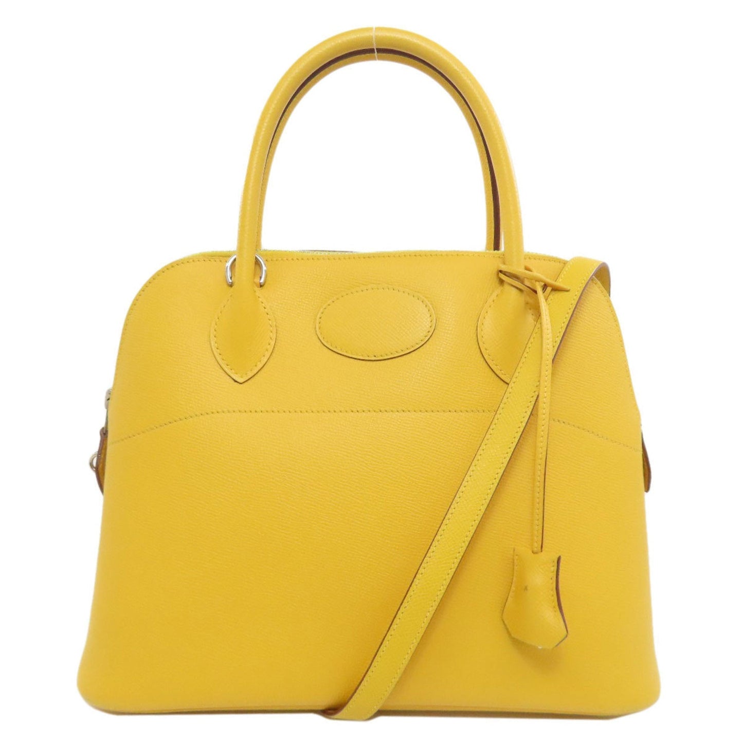 Hermes Yellow Epsom Leather Tote Bag ( )