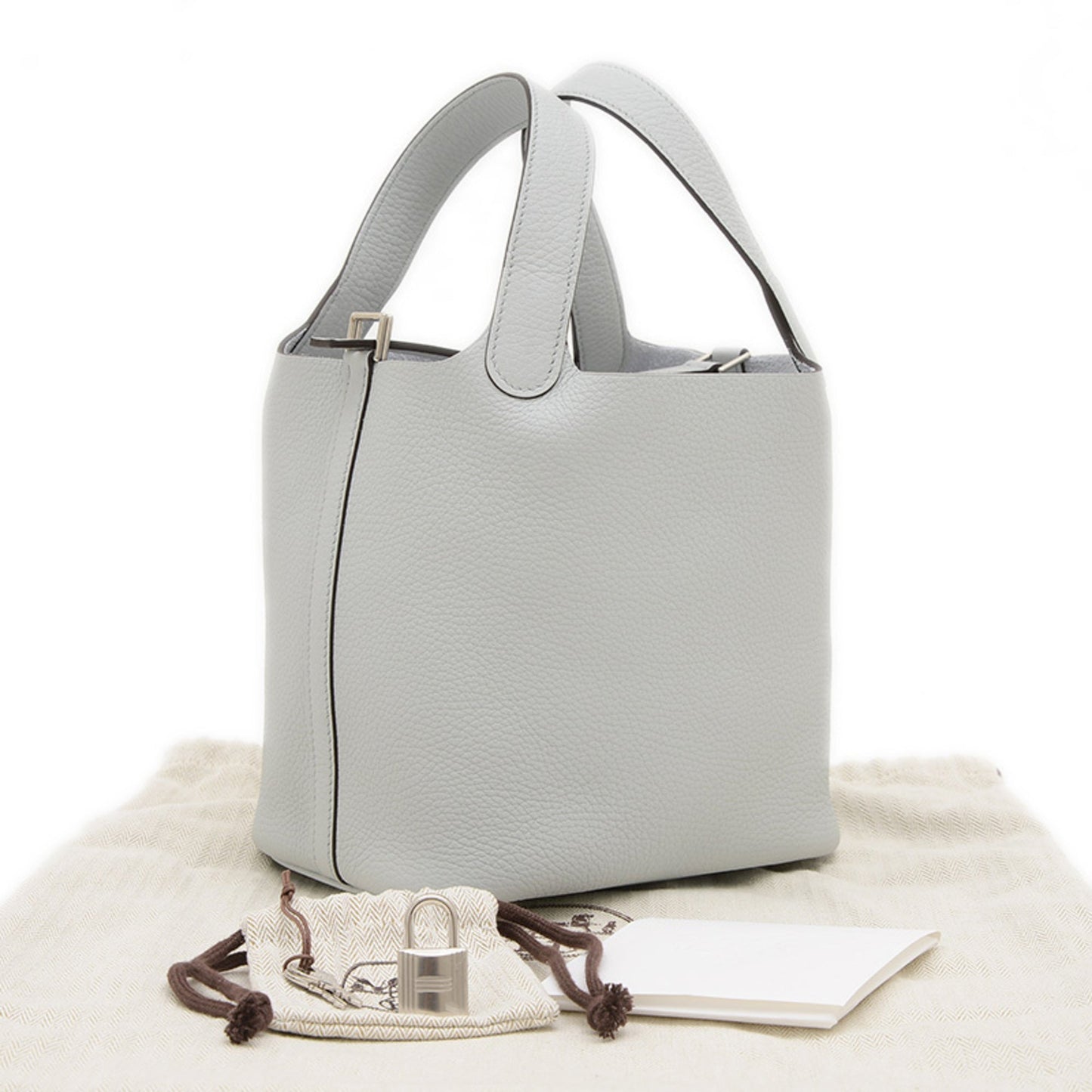 Hermes Taurillon Clemence Leather Handbag ( )