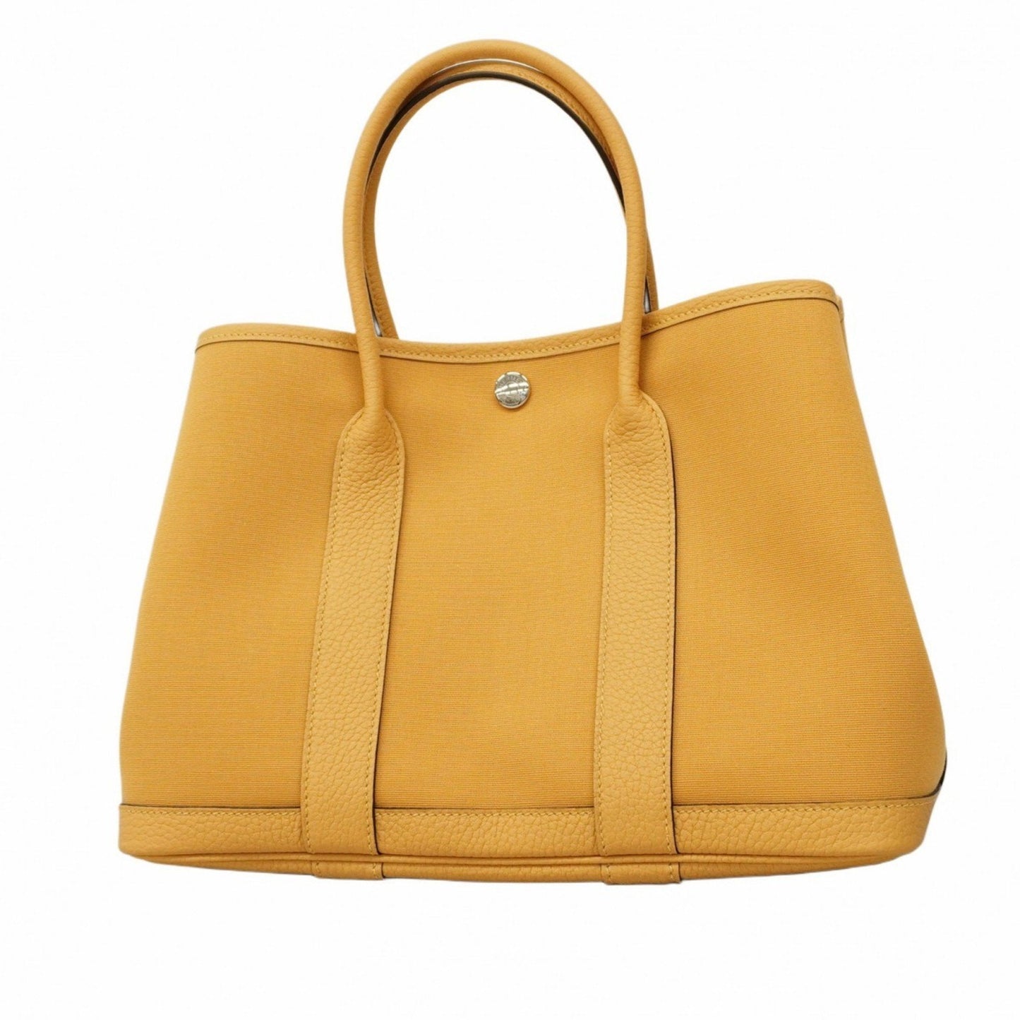 Hermes Silver Toile Officier Tote Bag ( )