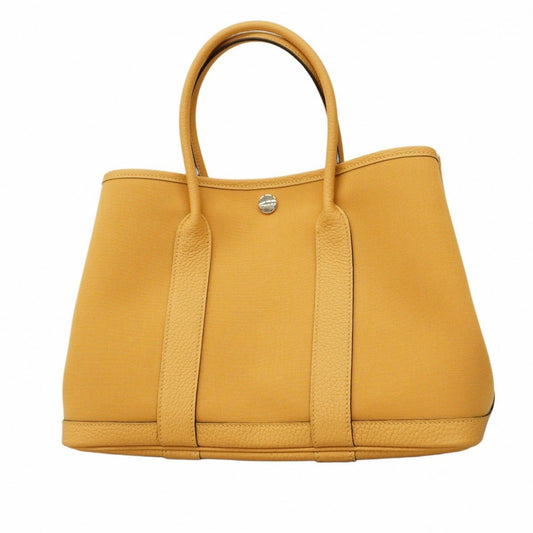 Hermes Silver Toile Officier Tote Bag ( )