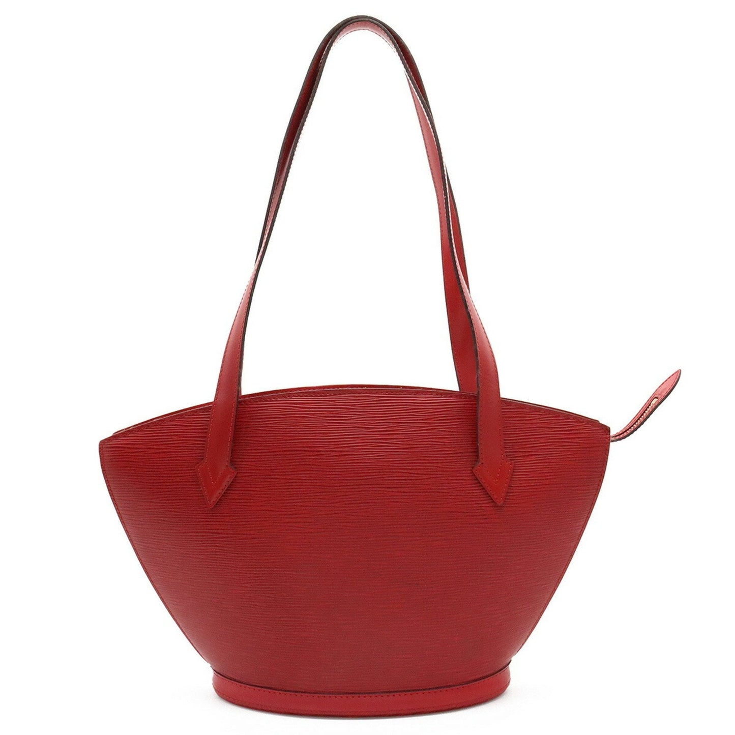 LOUIS VUITTON Epi Saint-Jacques Poigner Long Tote Bag Shoulder Leather Castilian Red M52337
