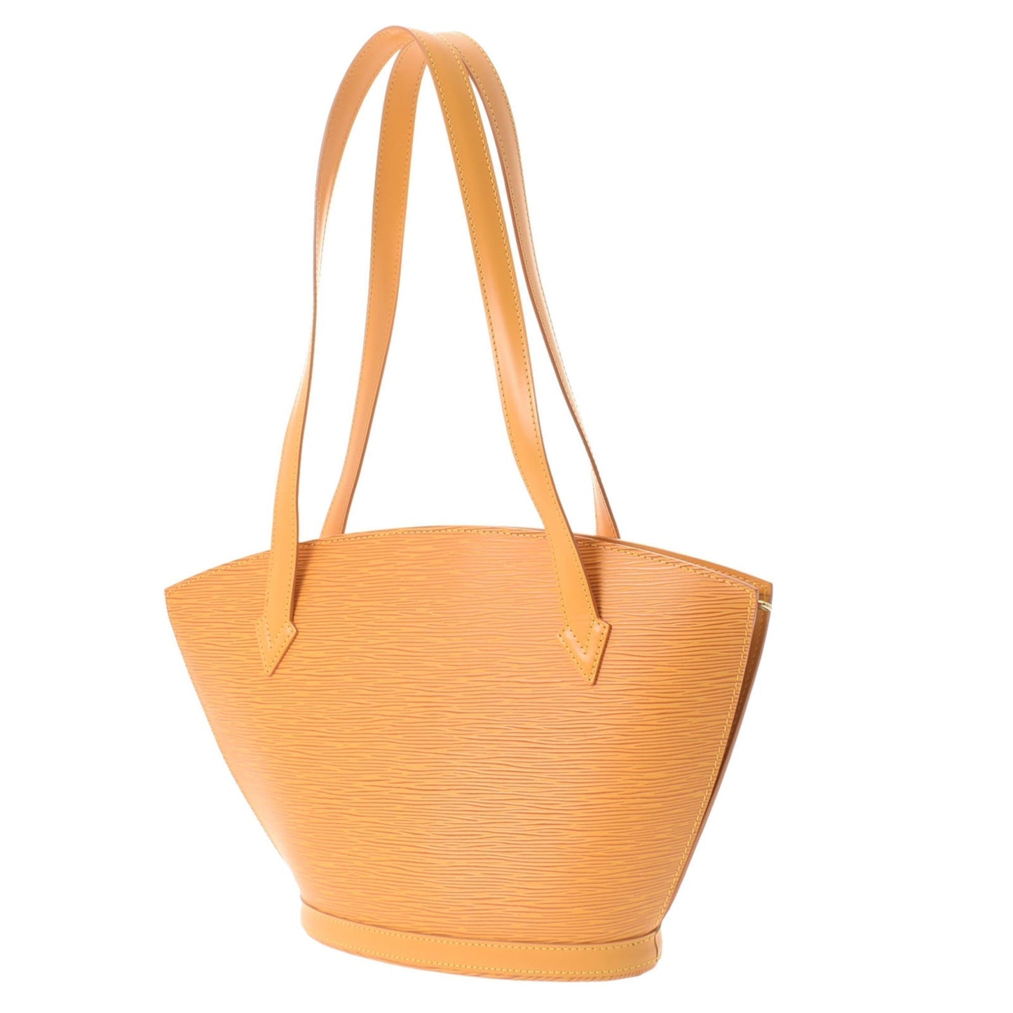 LOUIS VUITTON Epi San Jack Poignier Long Yellow M52339 Ladies Leather Shoulder Bag