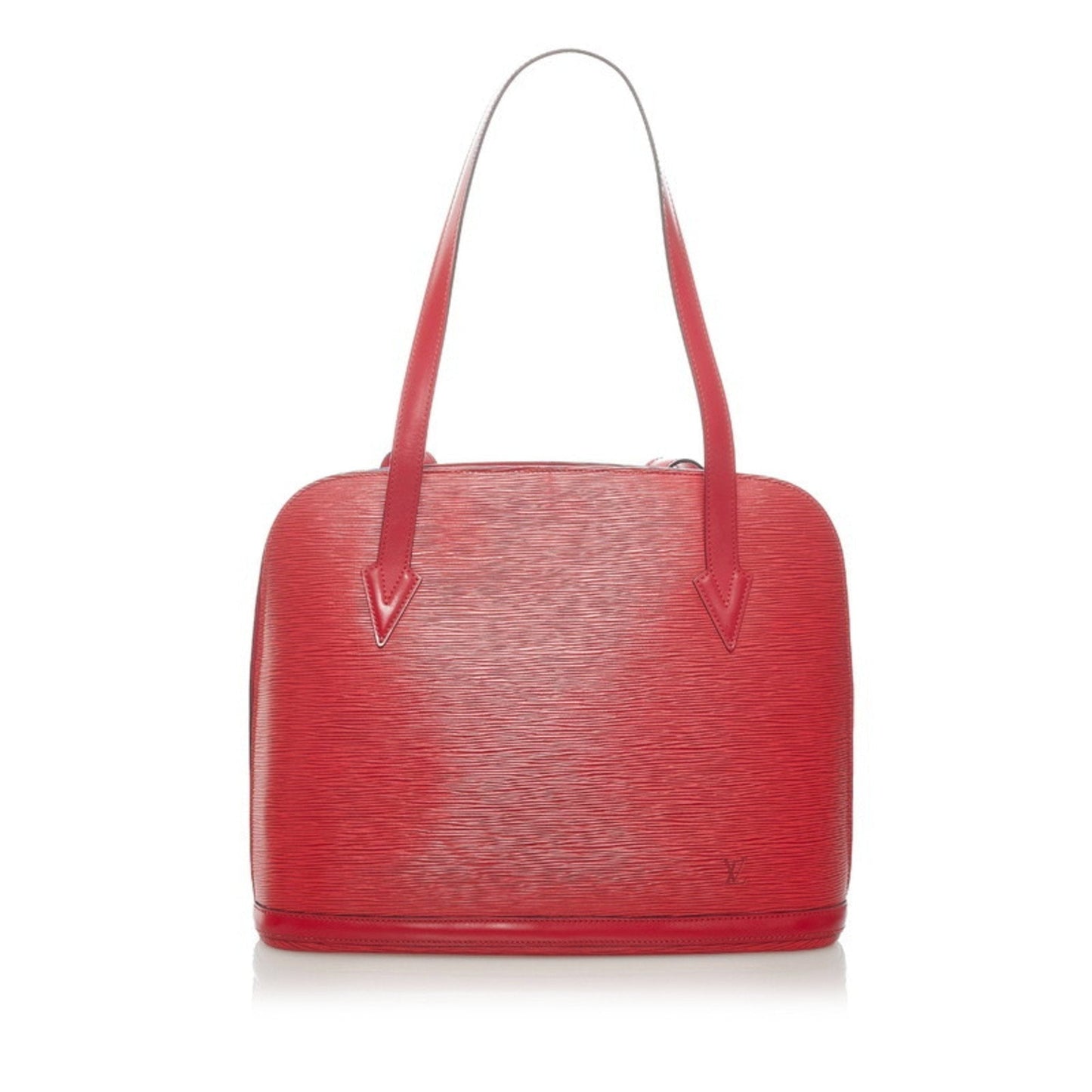Louis Vuitton Epi Lussac Shoulder Bag M52287 Castilian Red Leather Ladies LOUIS VUITTON