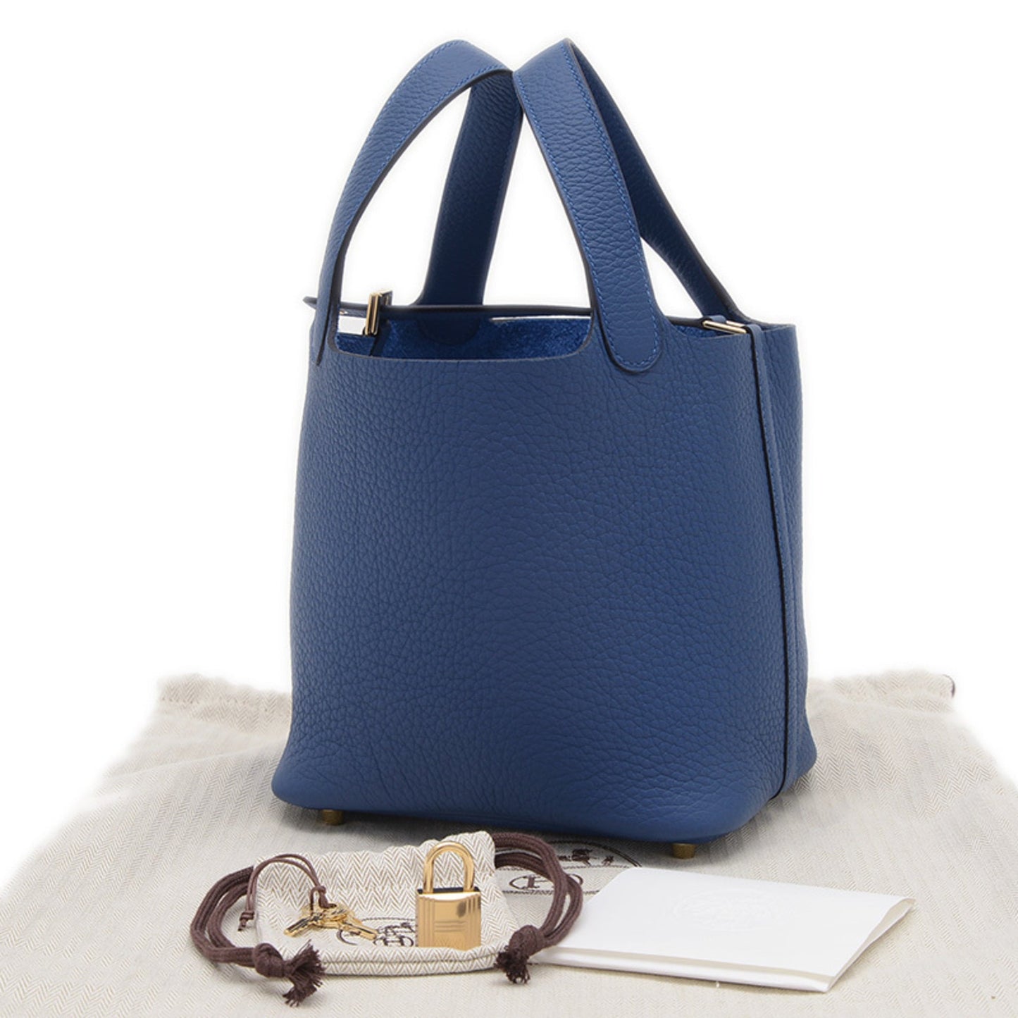 Hermes Taurillon Clemence Leather Handbag ( )