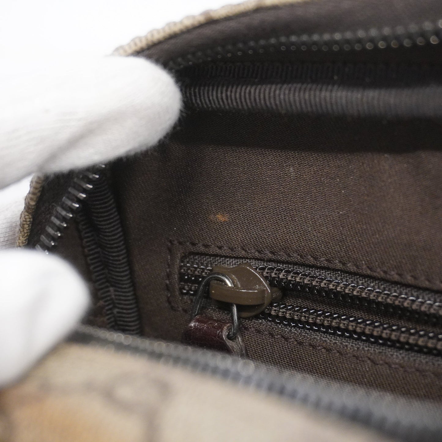 GUCCIAuth  Shoulder Bag 114291 Women's GG Supreme,Leather Beige,Brown