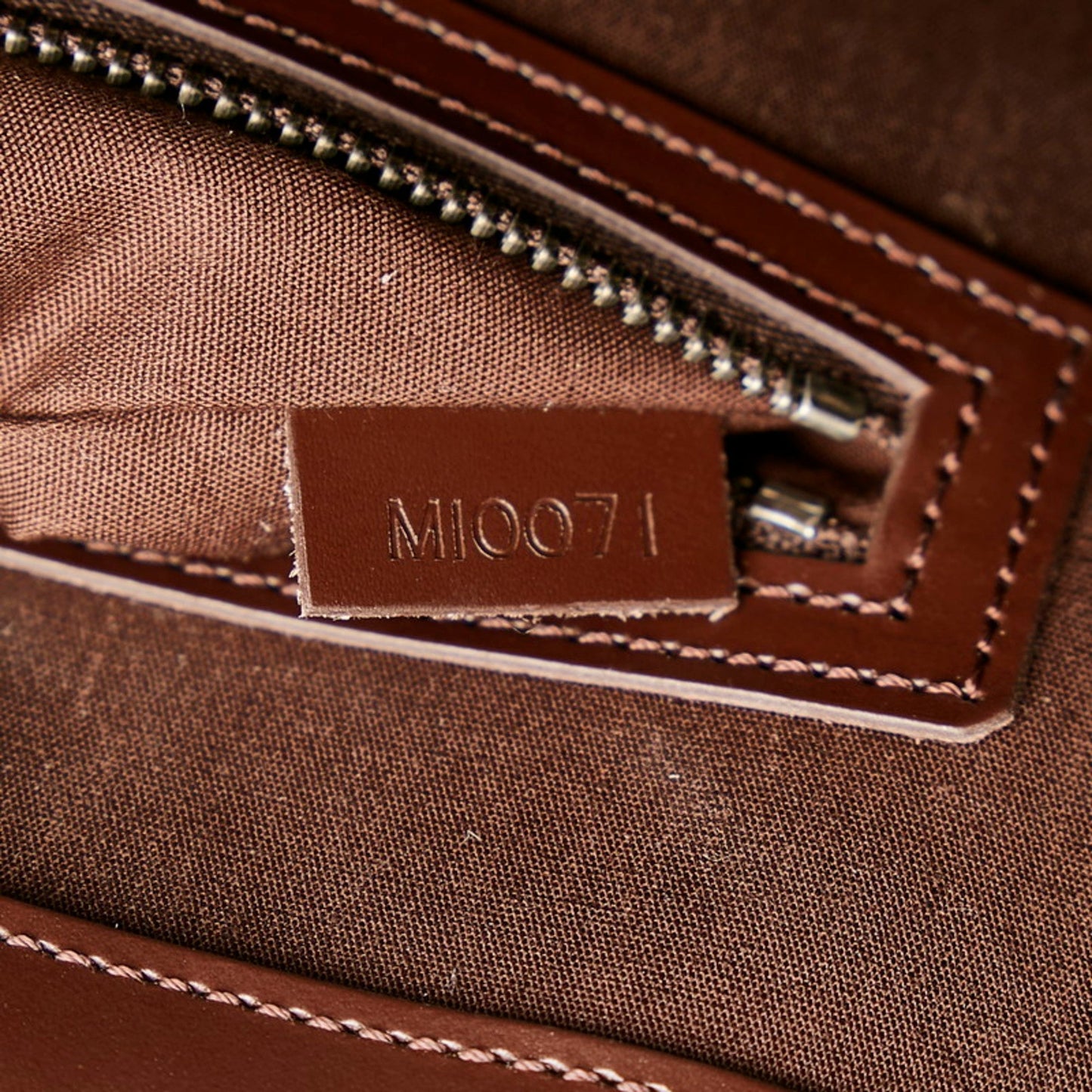 Louis Vuitton Epi Saint-Tropez Handbag Shoulder Bag M5246D Mocha Brown Leather Women's LOUIS VUITTON