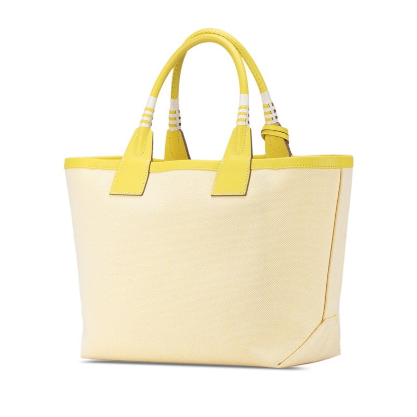 Hermes Yellow Toile H Swift Leather Handbag ( )