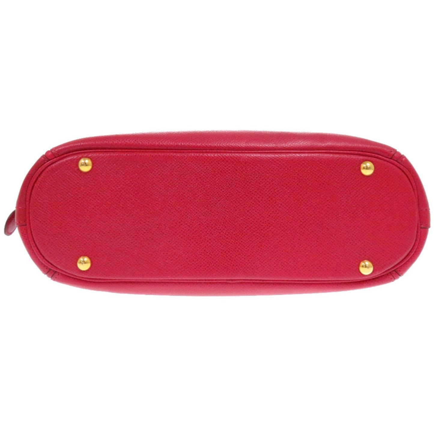 Hermes Red Color Courchevel Leather Handbag ( )