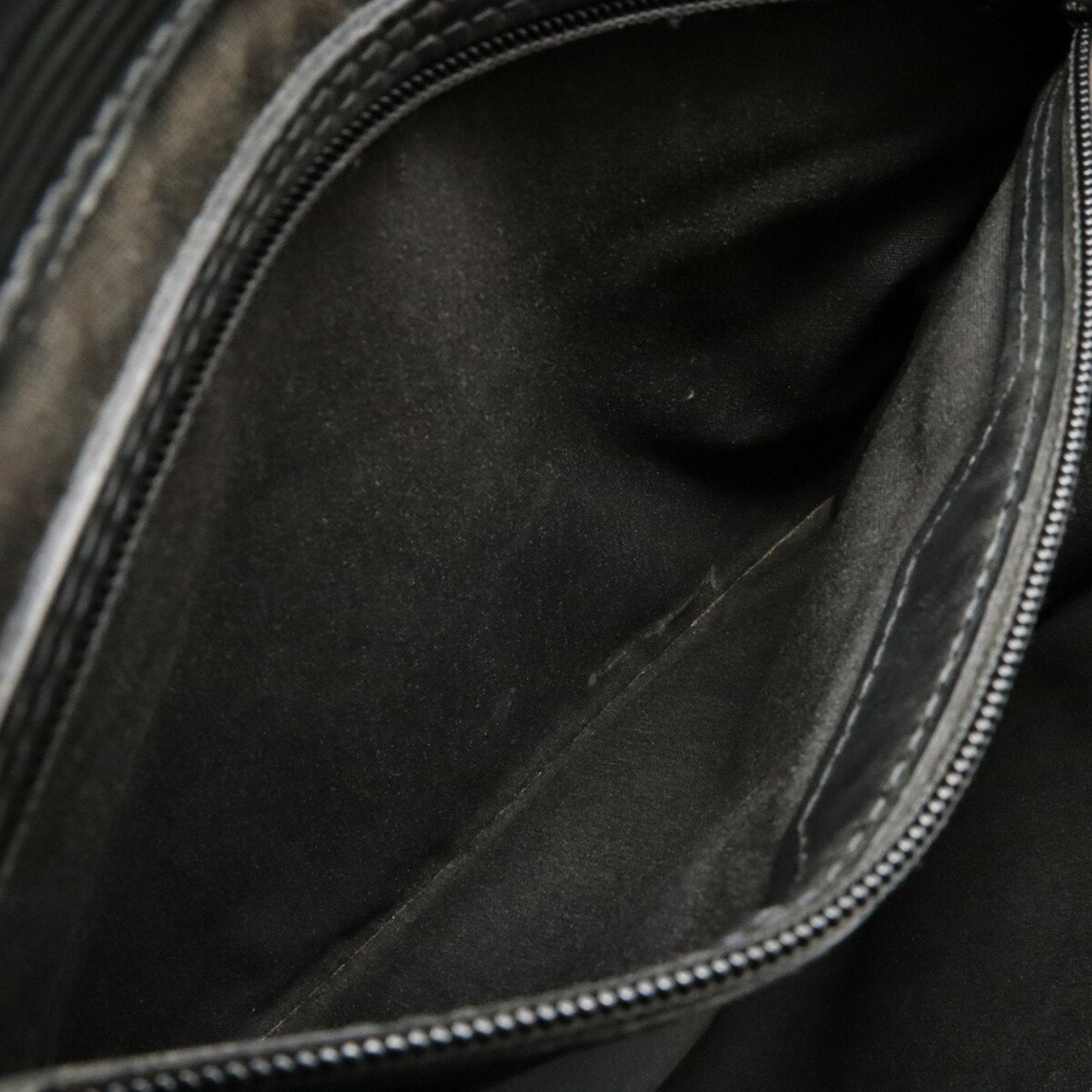 LOUIS VUITTON Epi Sac Pla Tote Bag Handbag Square Noir Black M59082