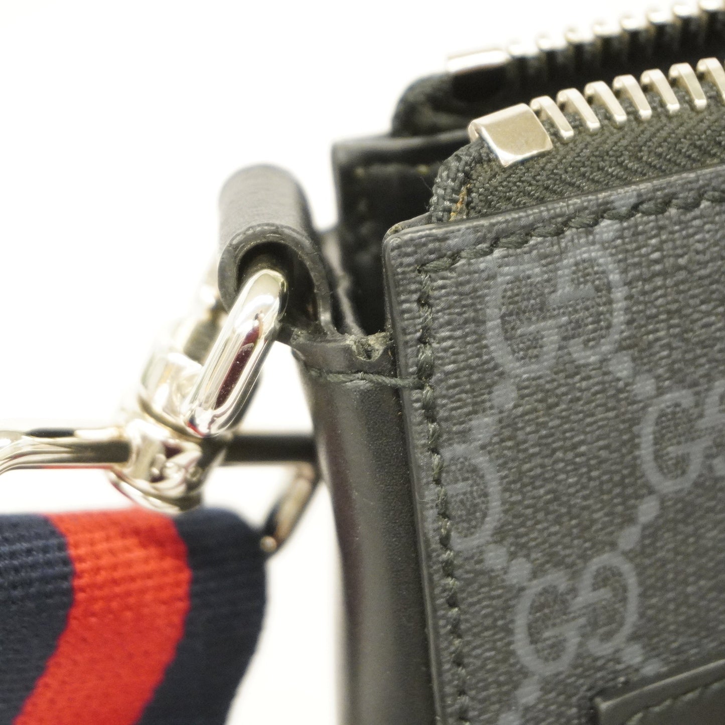 GUCCIAuth  Sherry Line Shoulder Bag 523599 Men's GG Supreme,Leather