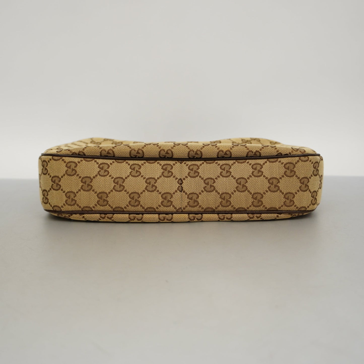 GUCCIAuth  Sherry Line Shoulder Bag 145757 Women's GG Canvas Beige,Brown