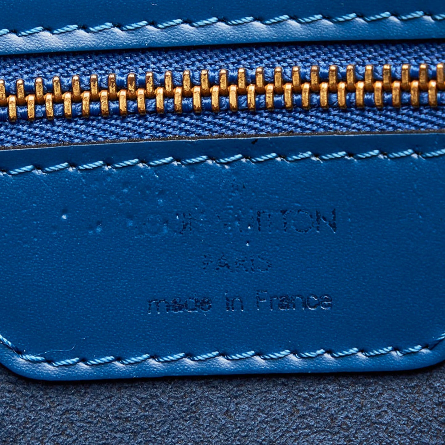 Louis Vuitton Epi Saint-Jacques Handbag Tote Bag M52265 Toledo Blue Leather Women's LOUIS VUITTON