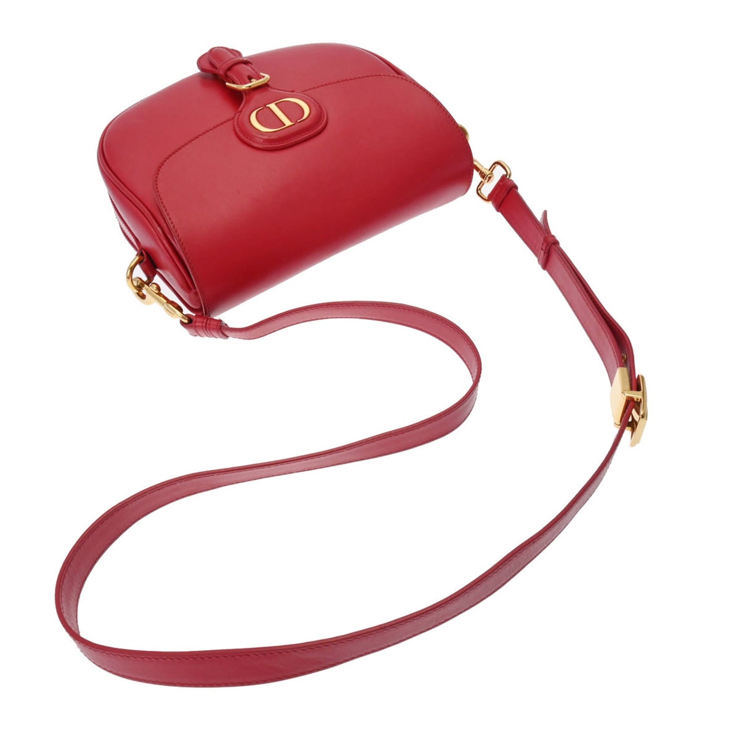 CHRISTIAN DIOR Bobby Medium Pink Women's Leather Shoulder Bag