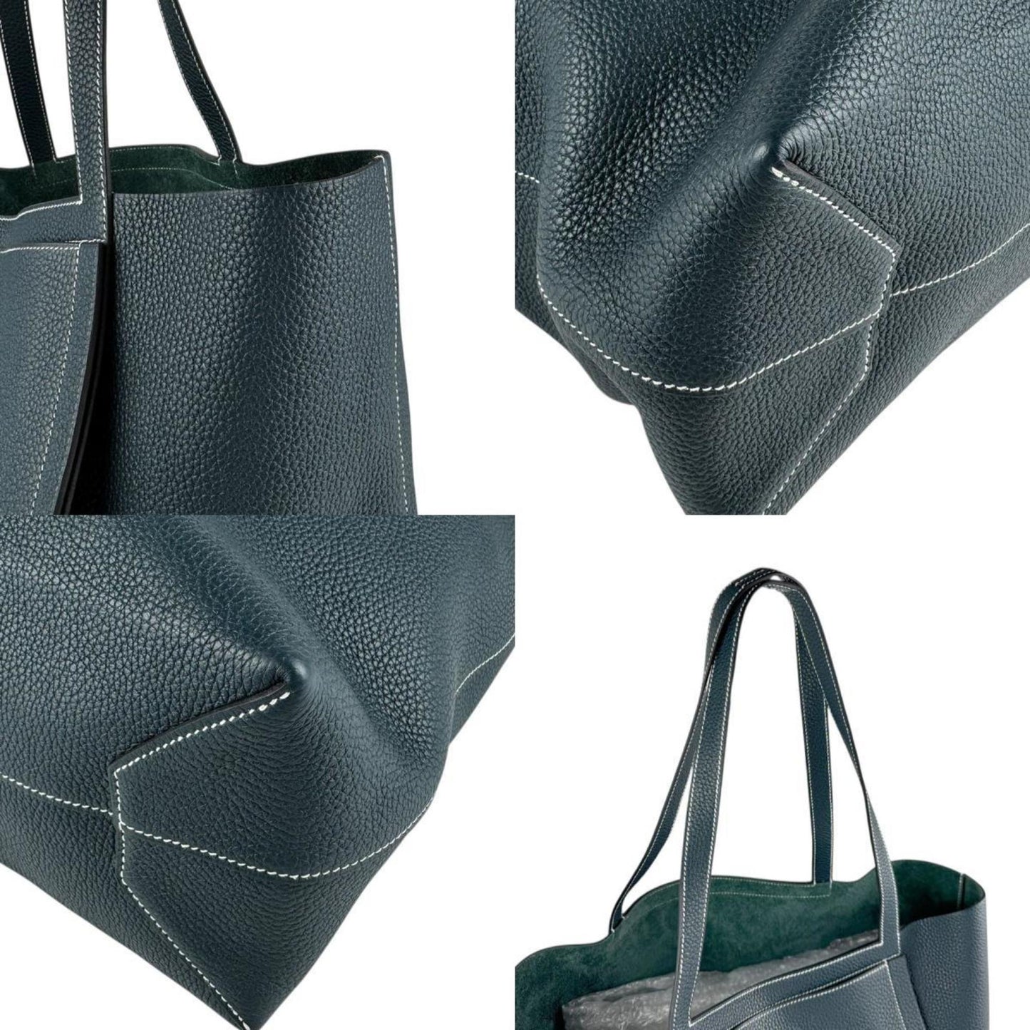 Hermes Taurillon Clemence Leather Shoulder Bag Tote Bag ( )