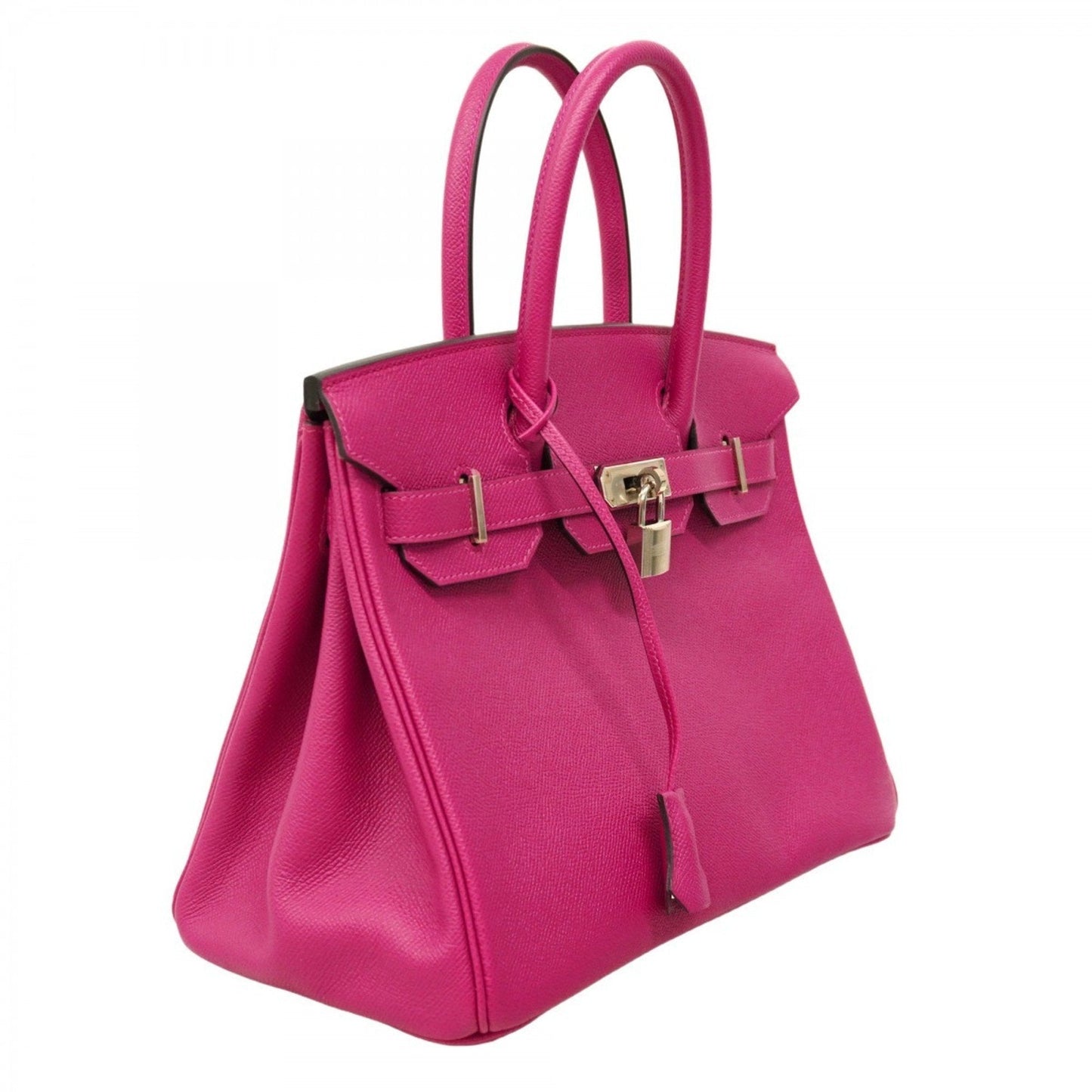 Hermes Rose Purple Epsom Leather Handbag ( )