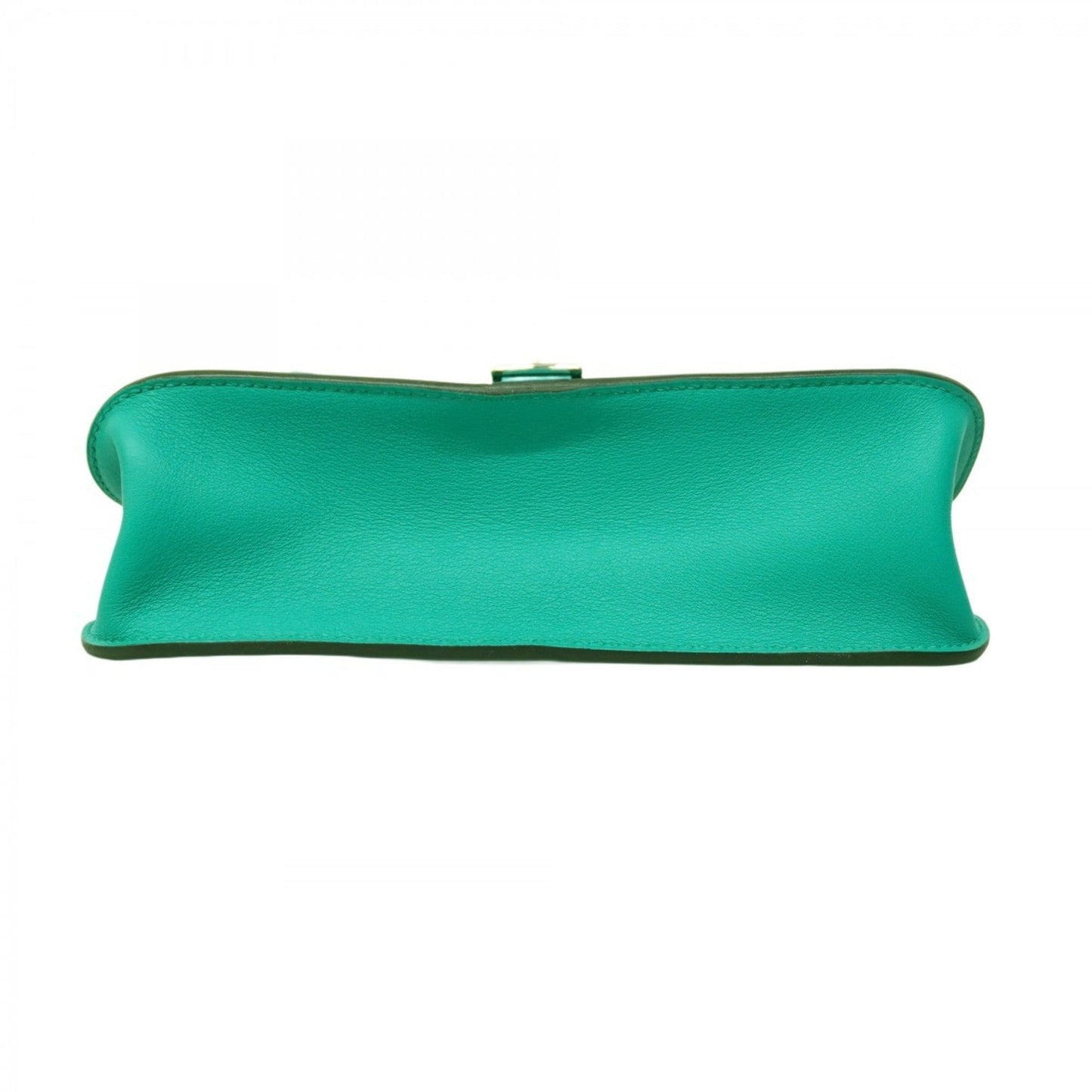 Hermes Silver Swift Leather Handbag ( )