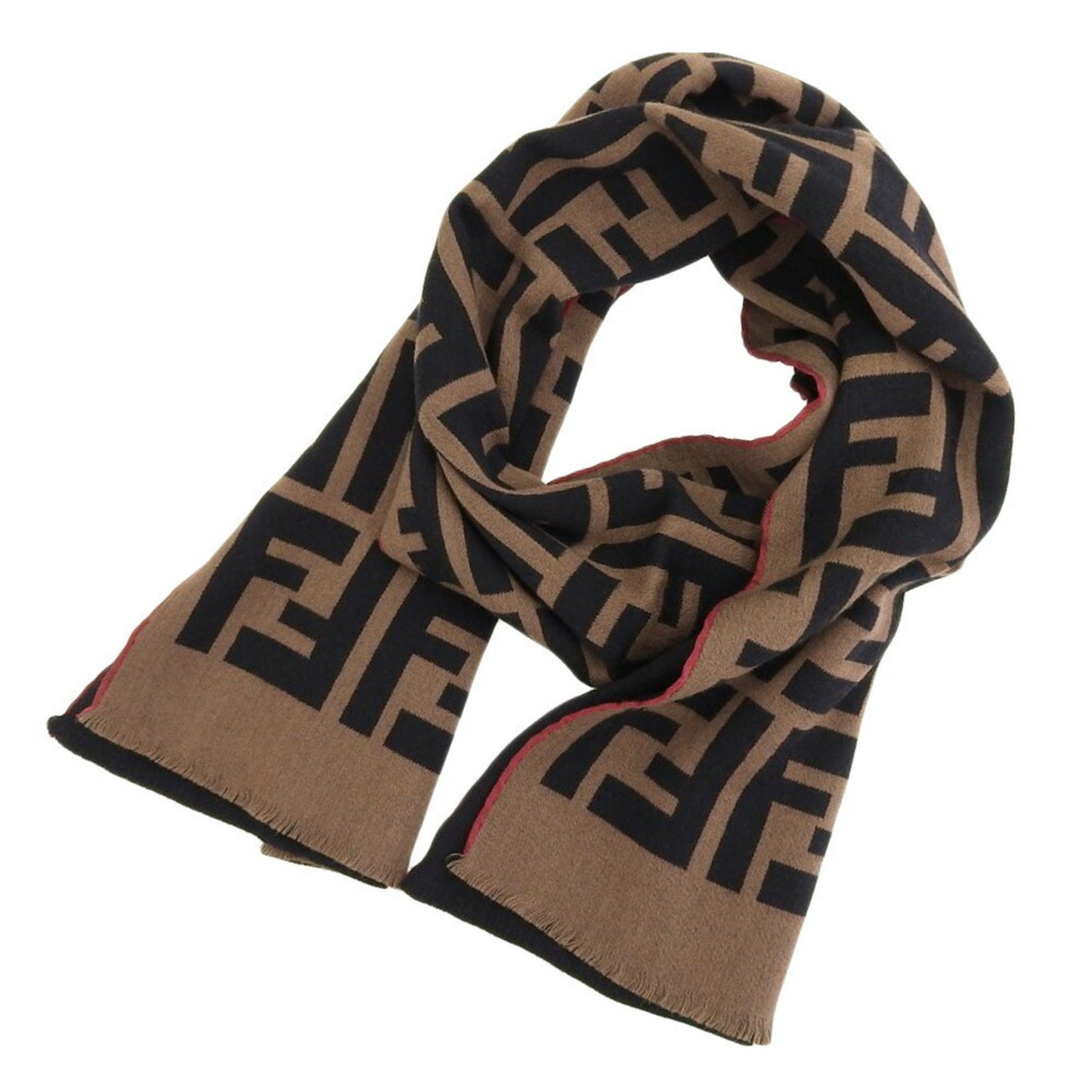 FENDI Zucca FF muffler stole shawl FXT281