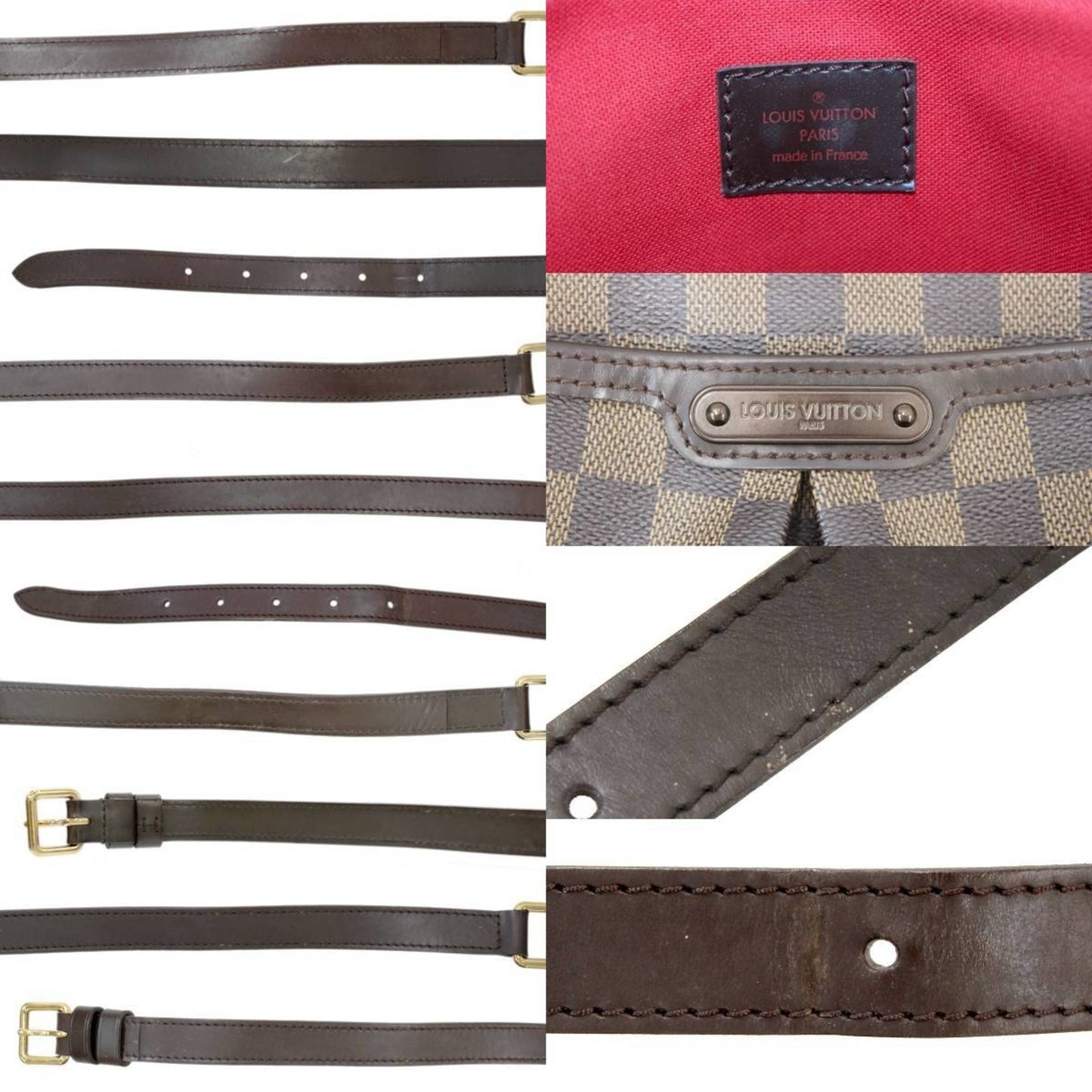 LOUIS VUITTON Bloomsbury PM shoulder bag Damier Ebene N42251 SP4048