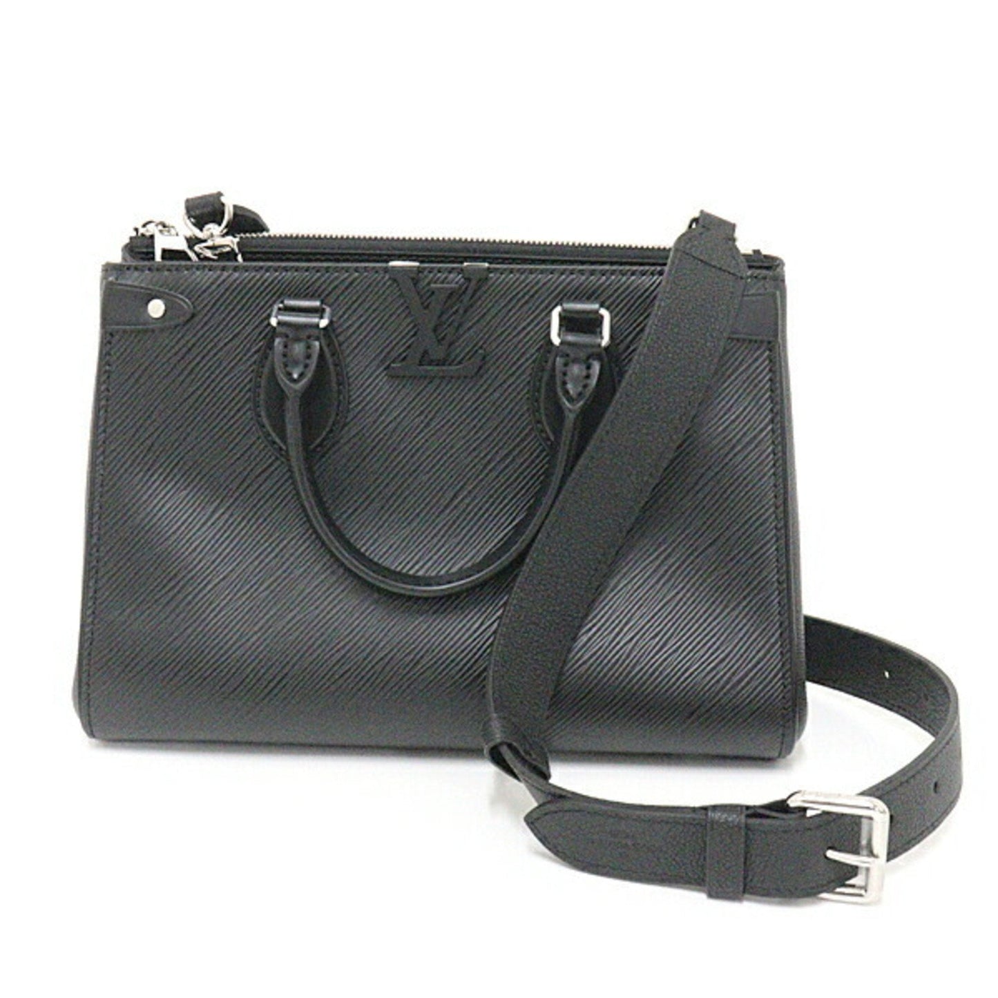 Louis Vuitton Grenelle Tote PM Epi Leather Black M57680 Shoulder Bag Handbag