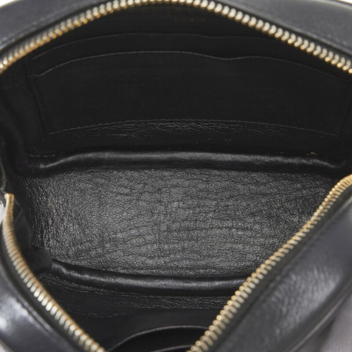 Saint Laurent YSL Hardware Blogger Star Tassel Shoulder Bag Black Gold Leather Women's