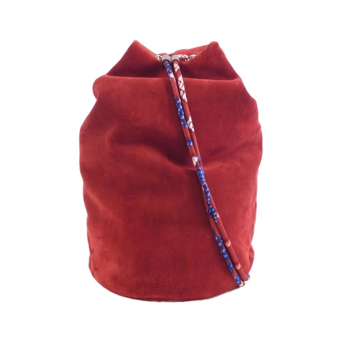 Hermes Silver Silk Handbag ( )