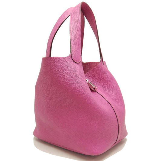 Hermes Taurillon Clemence Leather Handbag ( )